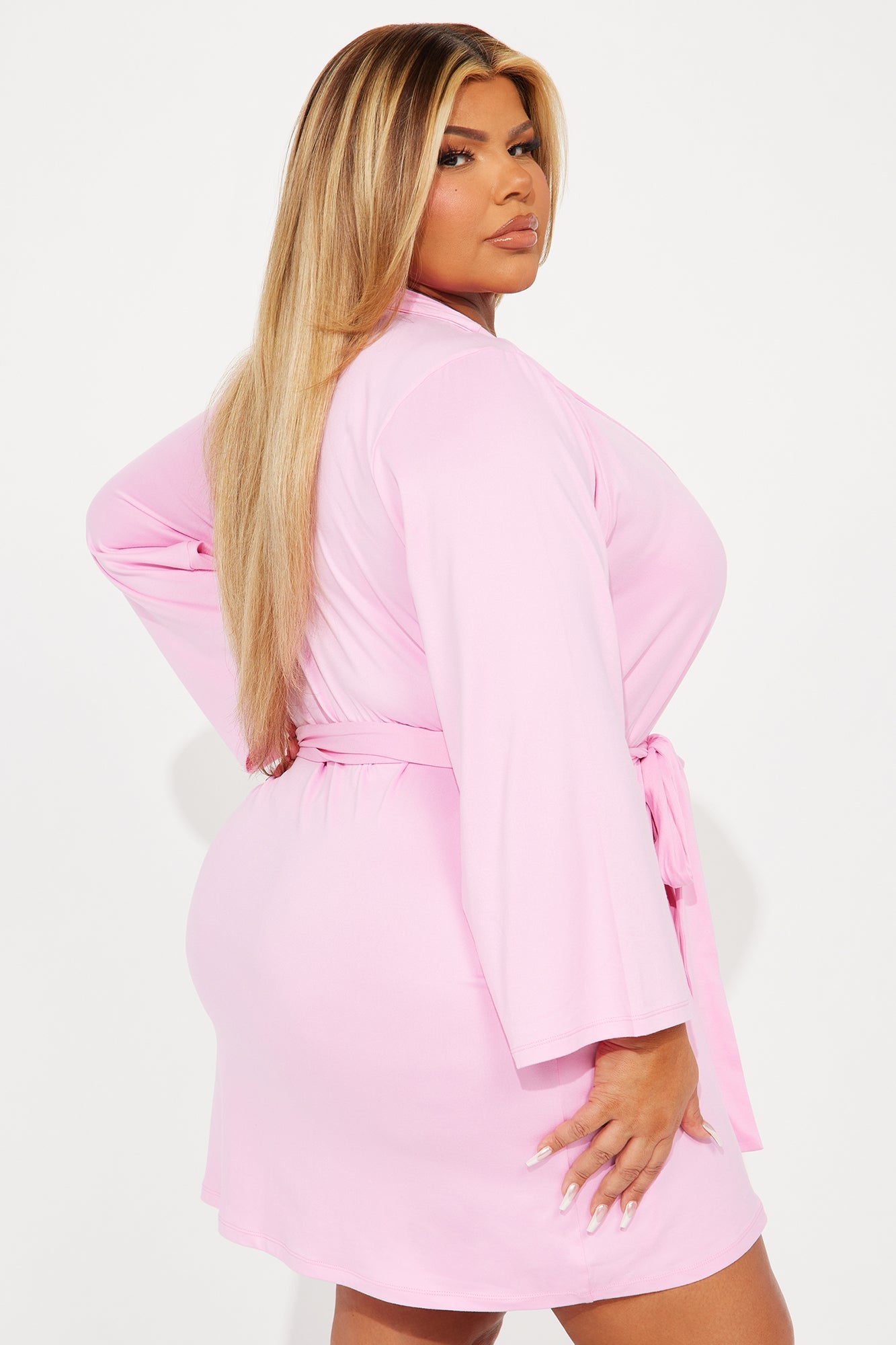 Too Busy Relaxing PJ Robe - Pink