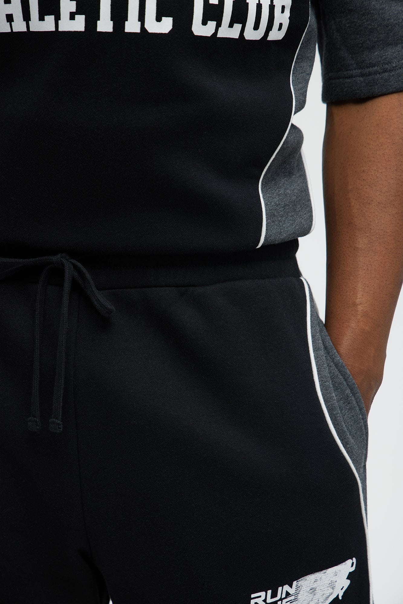 Tyson NYC Athletic Relaxed Shorts - Black/combo