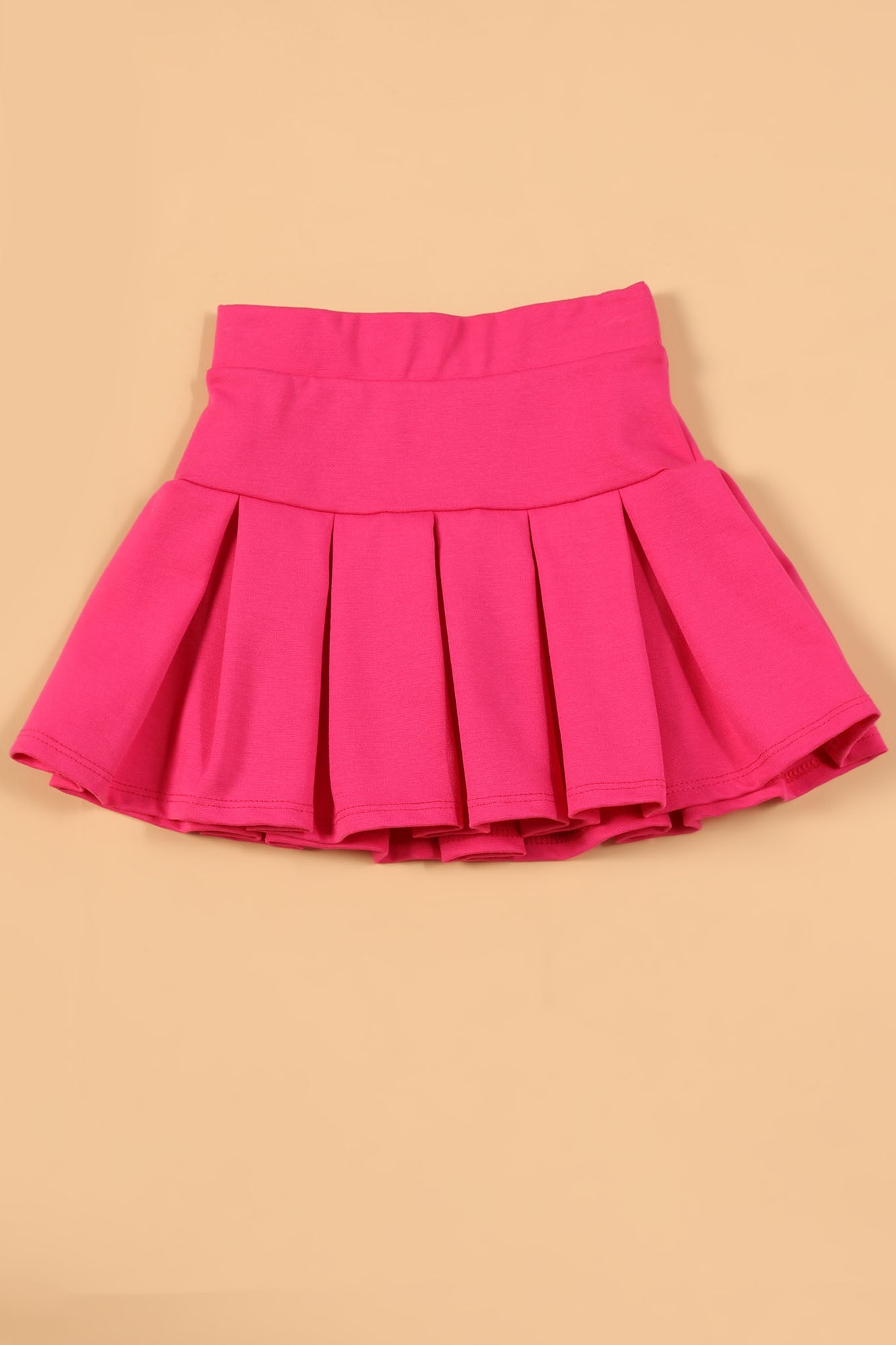 Mini Good Girl Pleated Skirt - Fuchsia