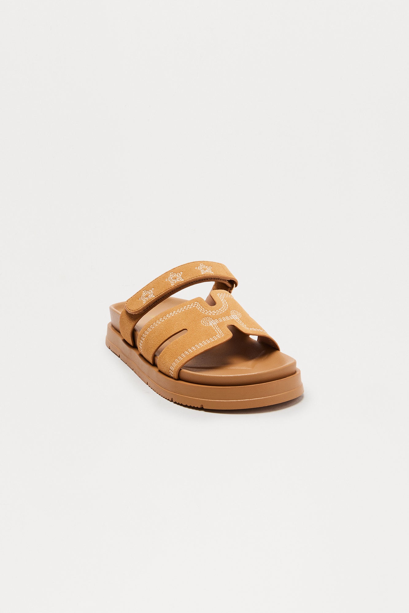 Lavine Casual Slides - Tan