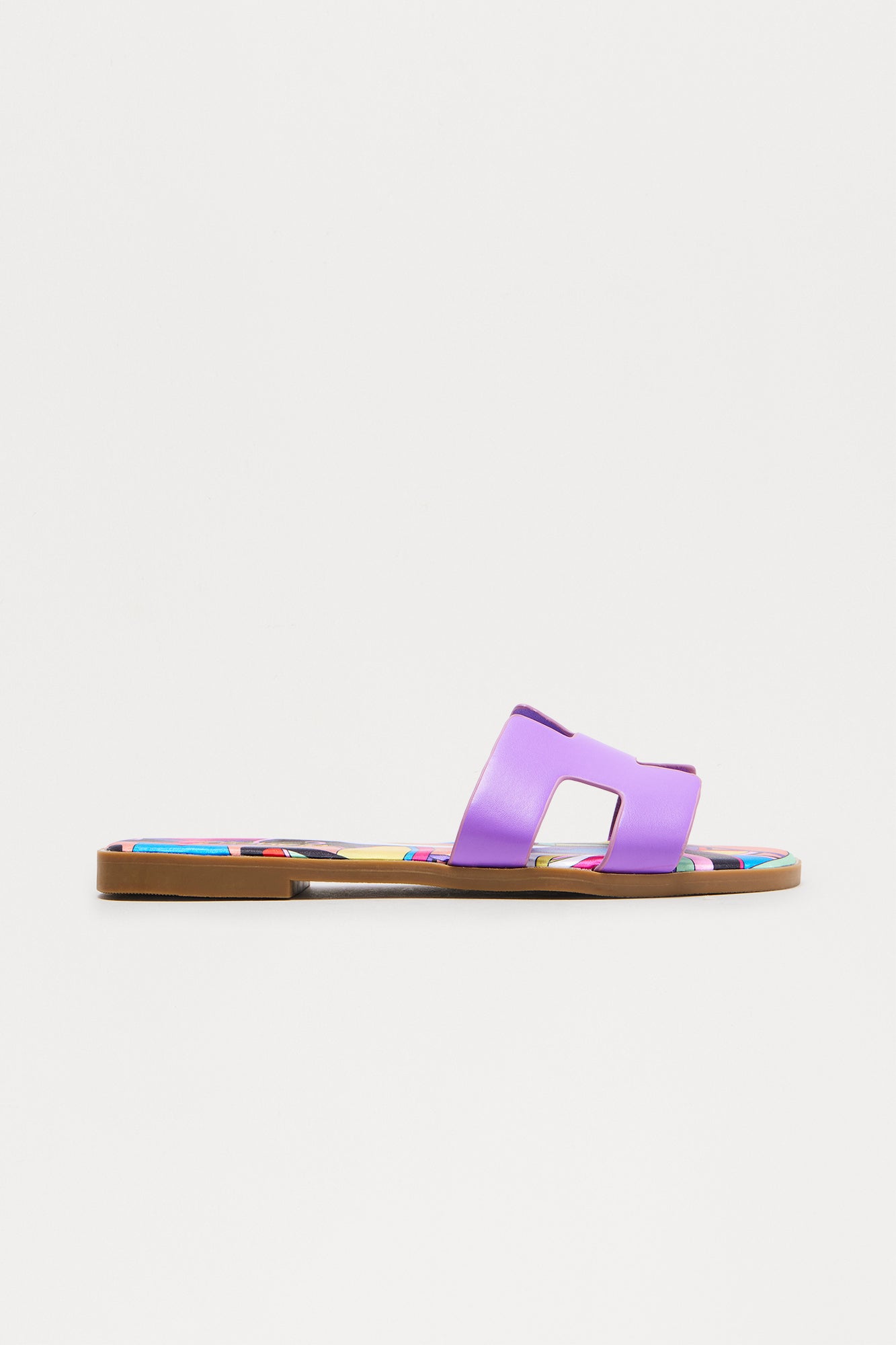 Blitz Slip On Sandals - Purple