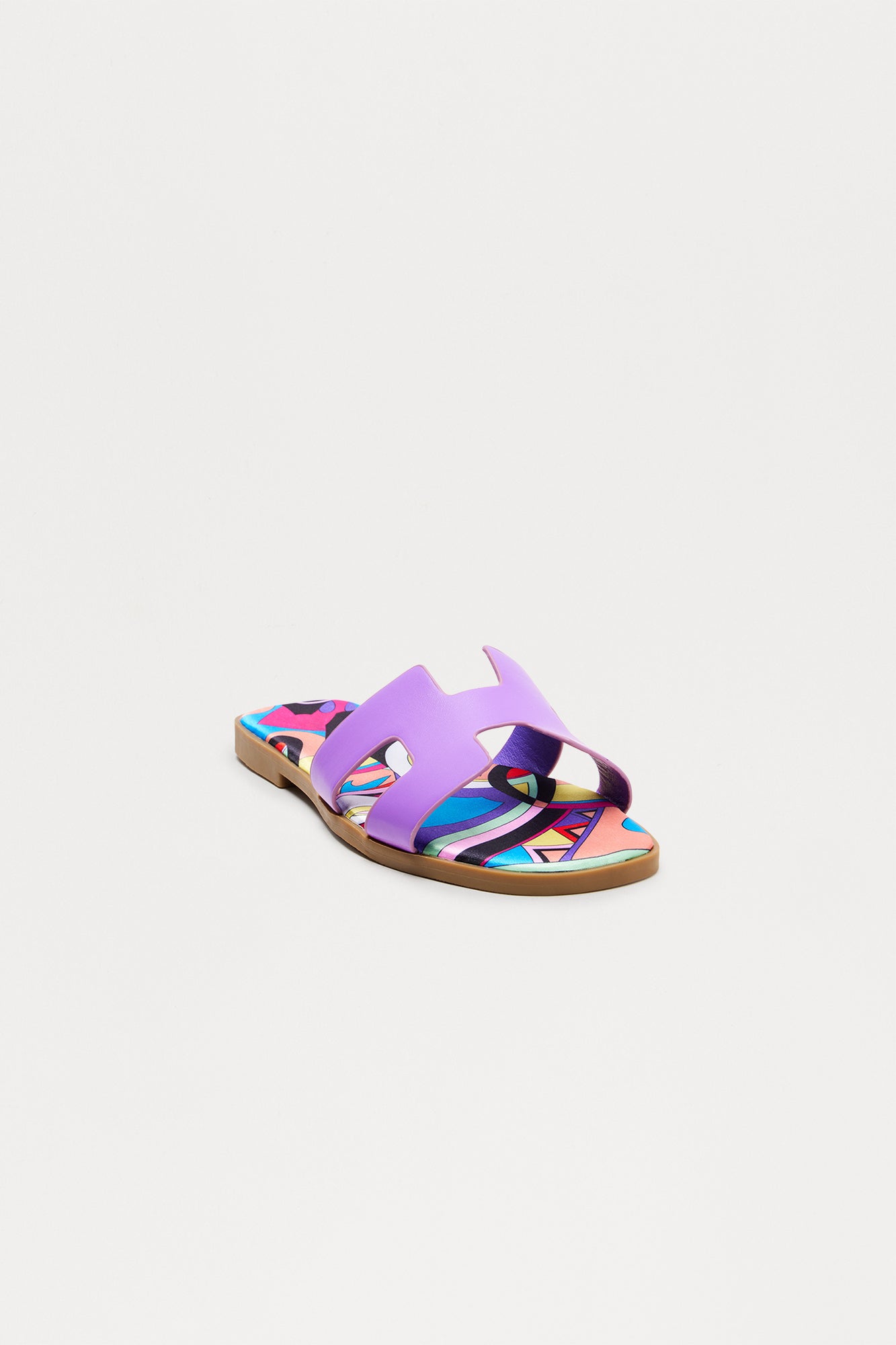 Blitz Slip On Sandals - Purple