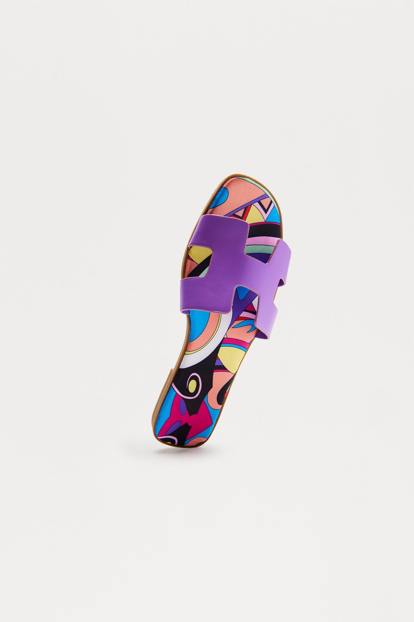 Blitz Slip On Sandals - Purple
