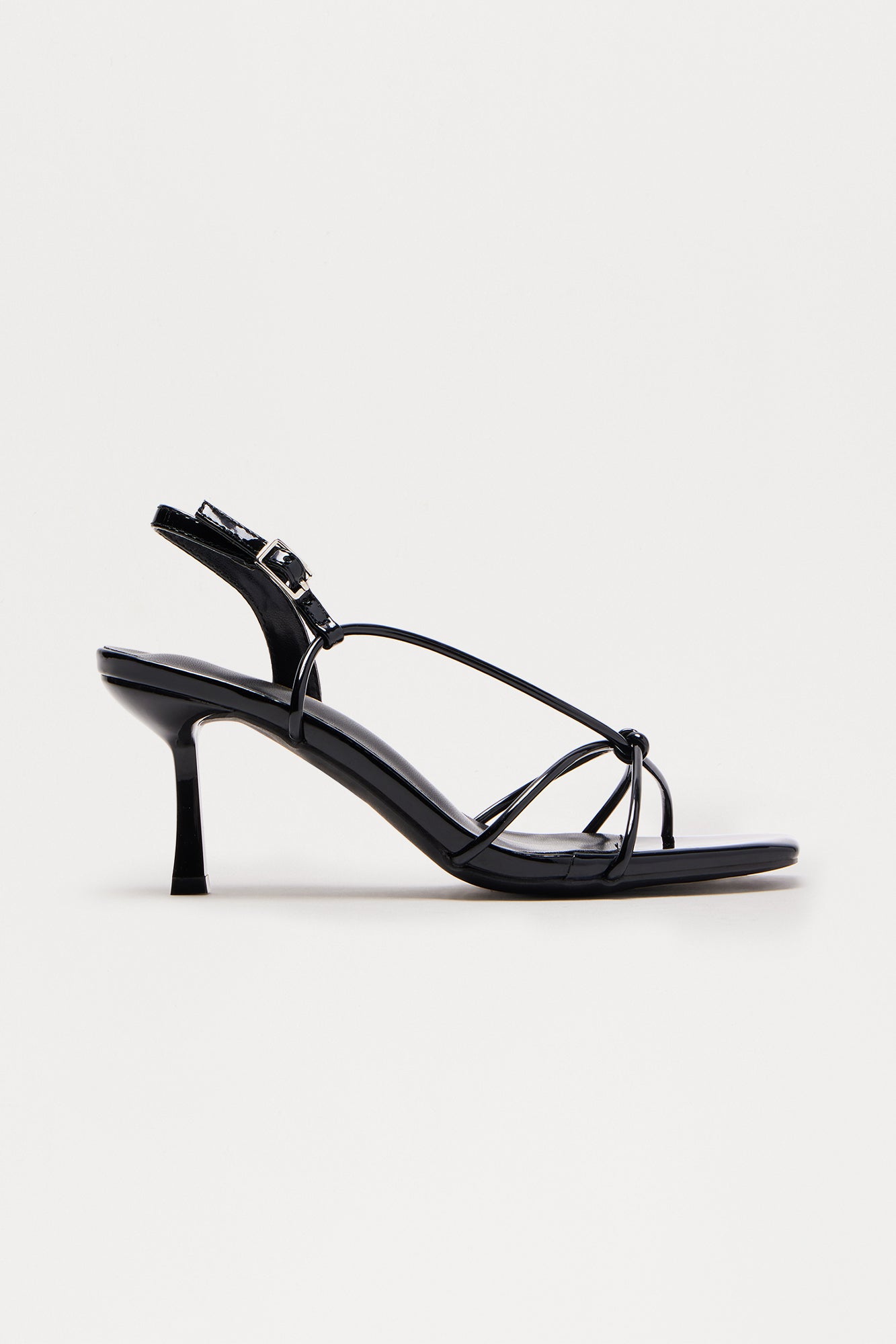 Saja Slingback Heels - Black