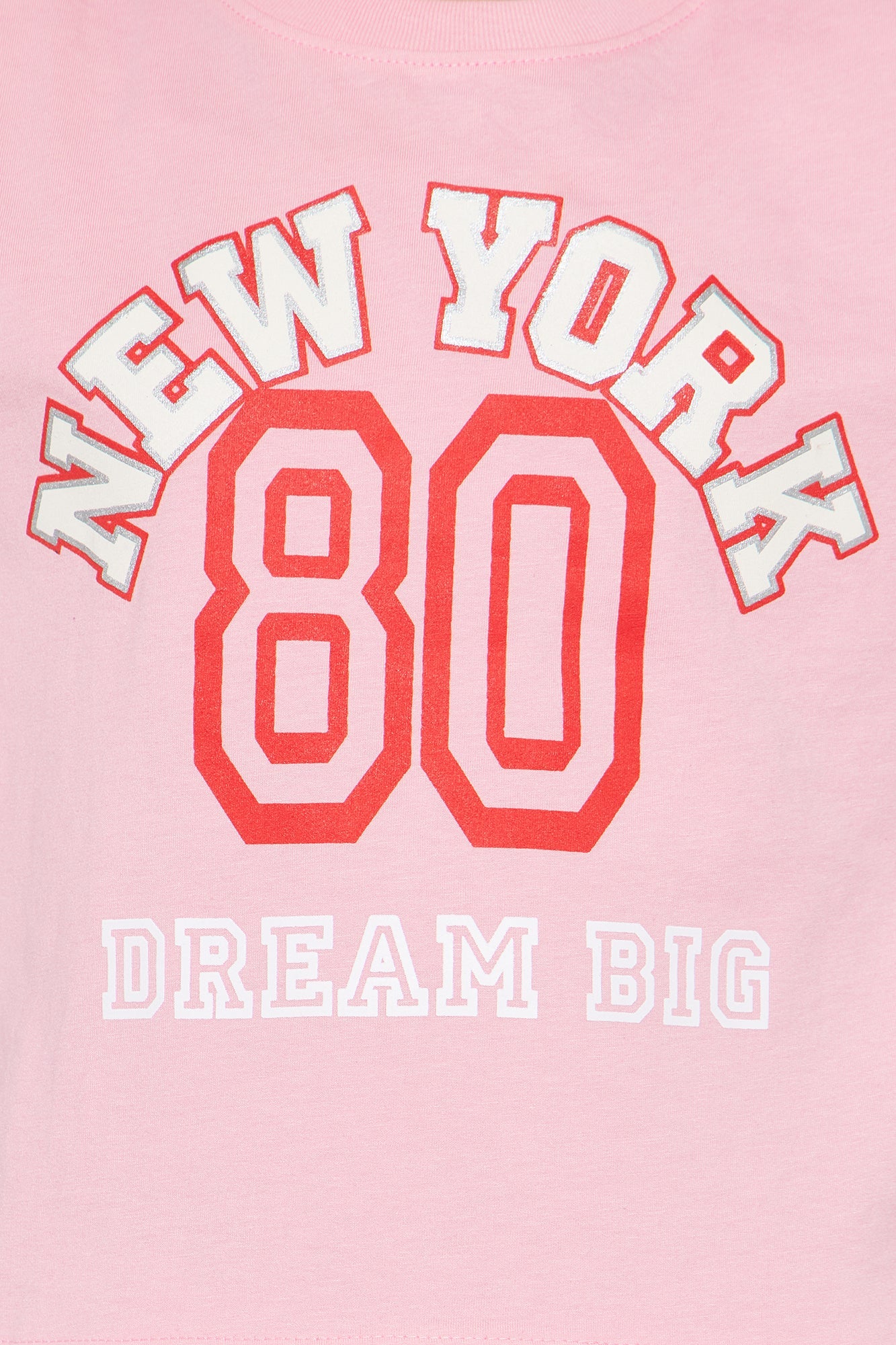 Mini Dream Big In New York Short Set - Pink