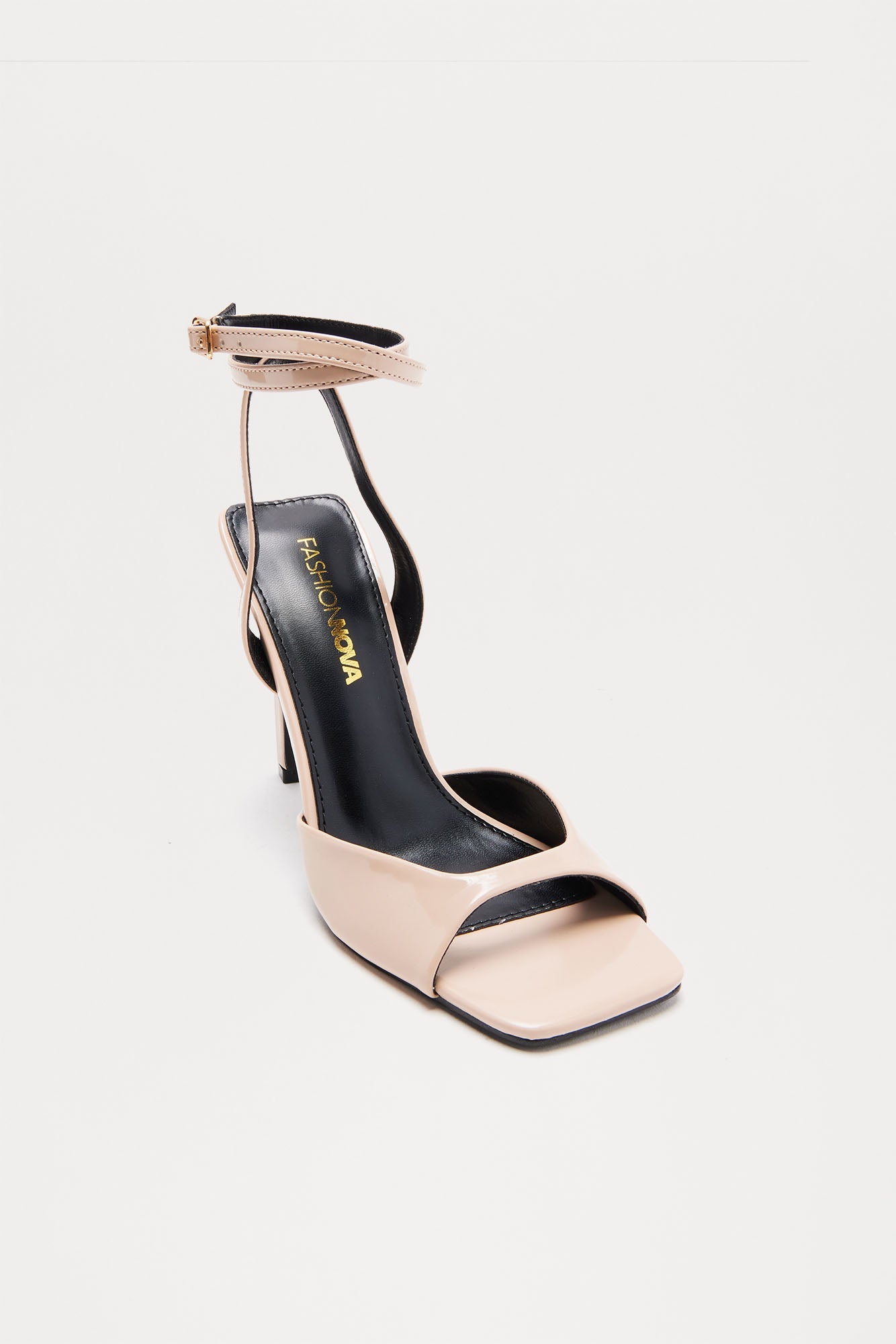Gaige Patent Heels - Nude
