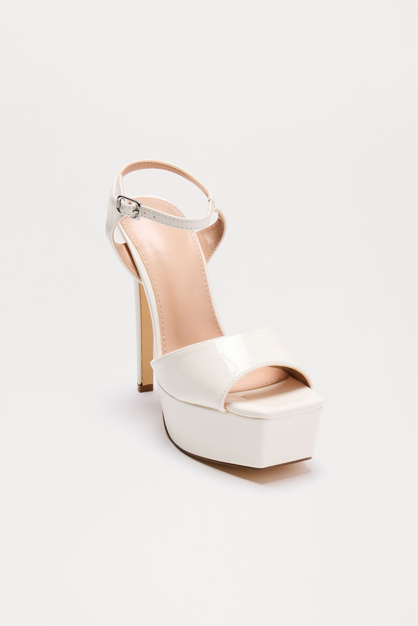 Vegas 6″ Stiletto Heels - White