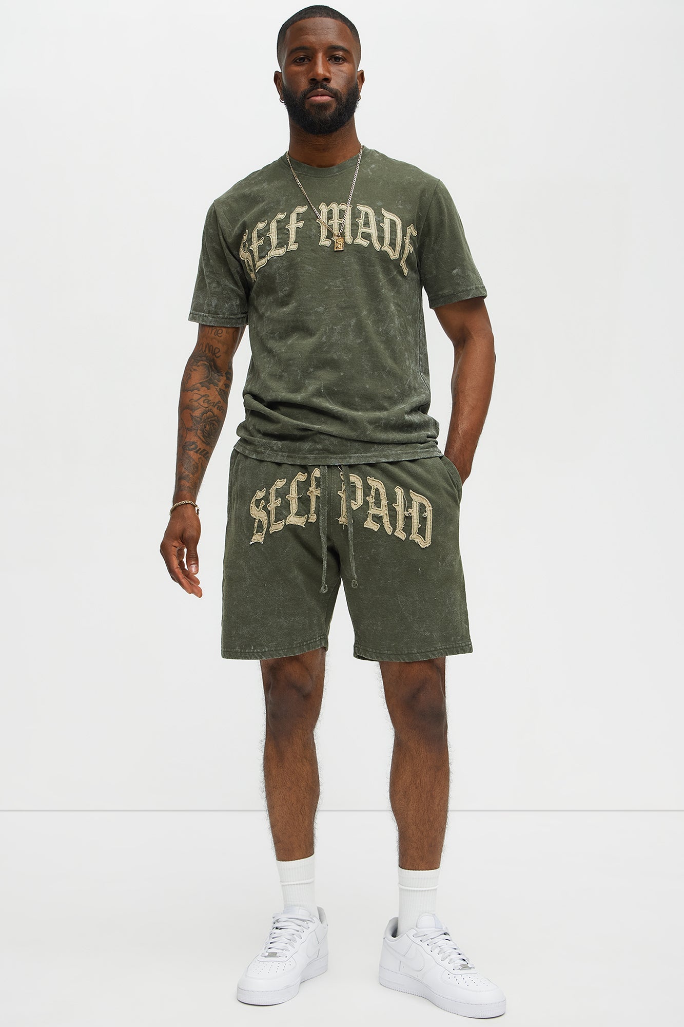 Self Made Short Sleeve Tee - Olive