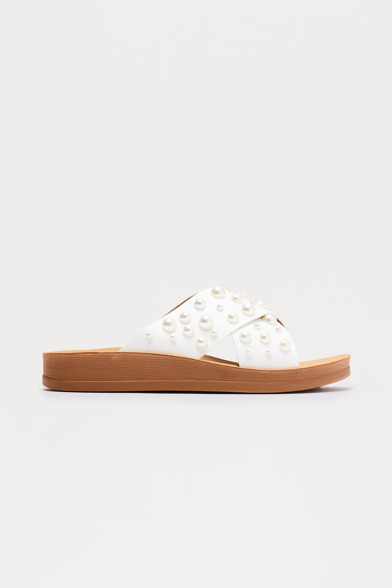 Damia Pearl Sandals - White