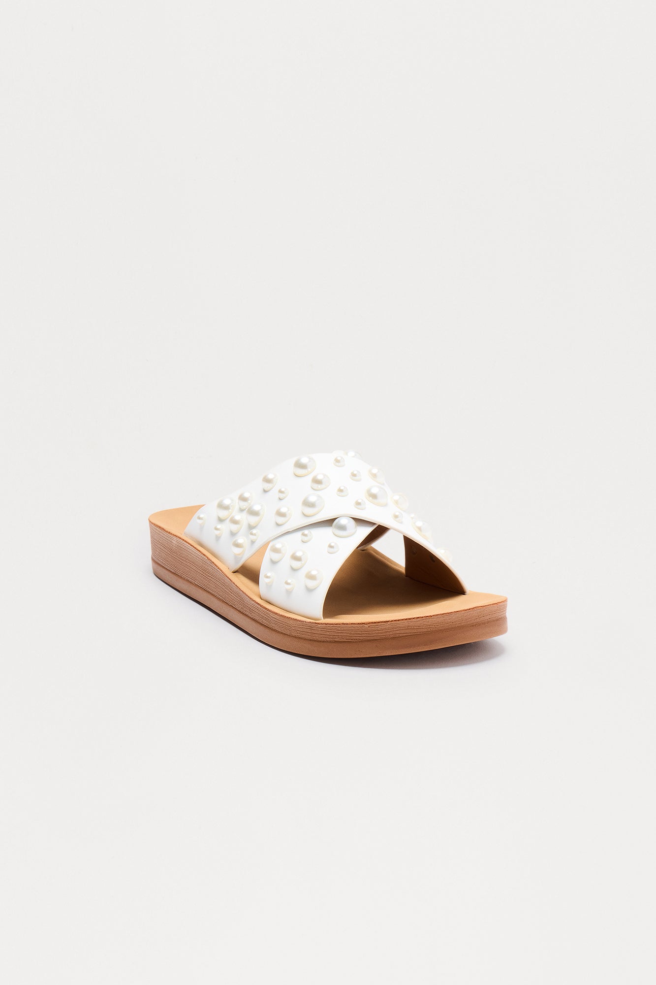 Damia Pearl Sandals - White