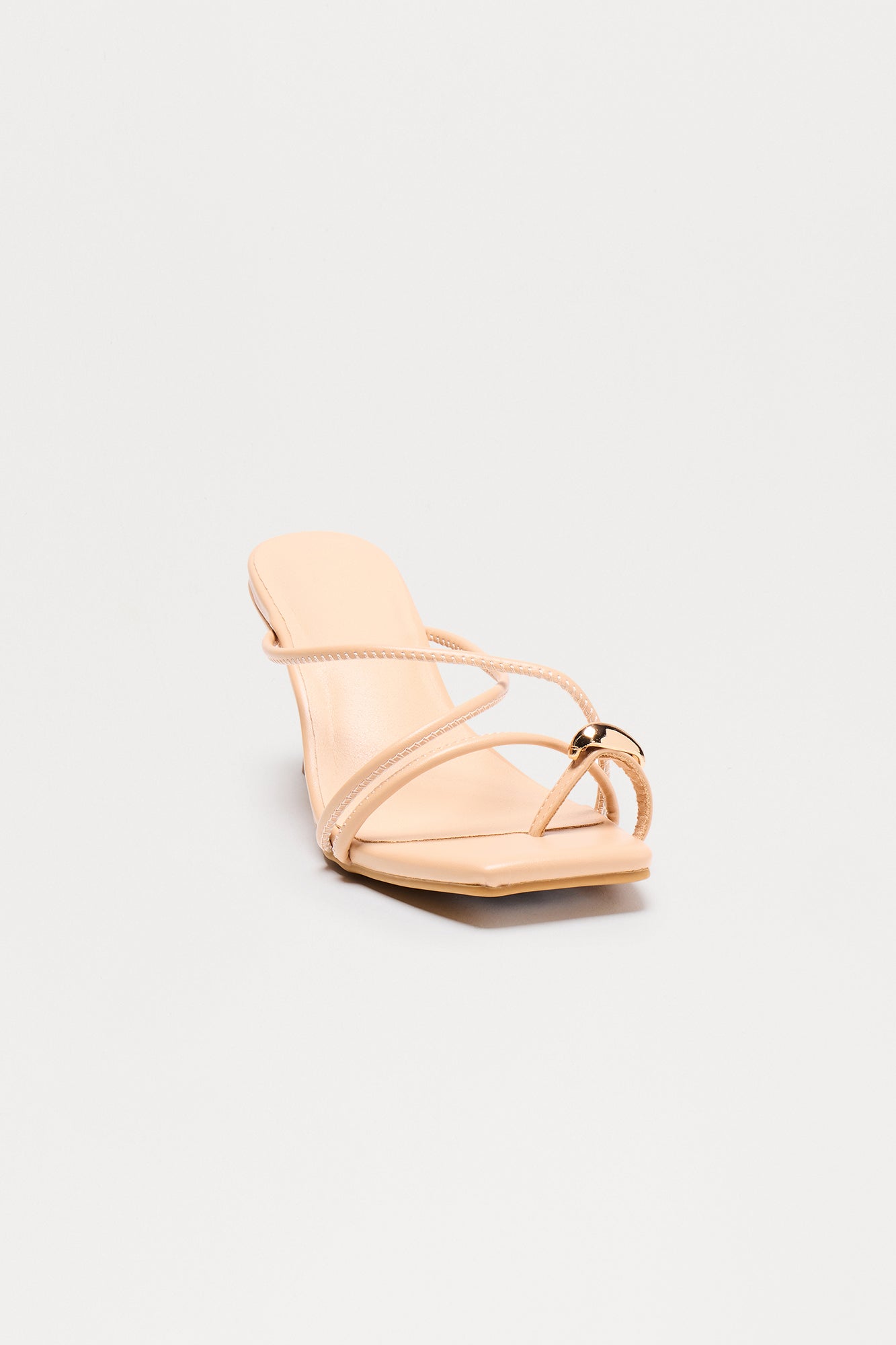 Iyla Toe Ring Wedges - Nude