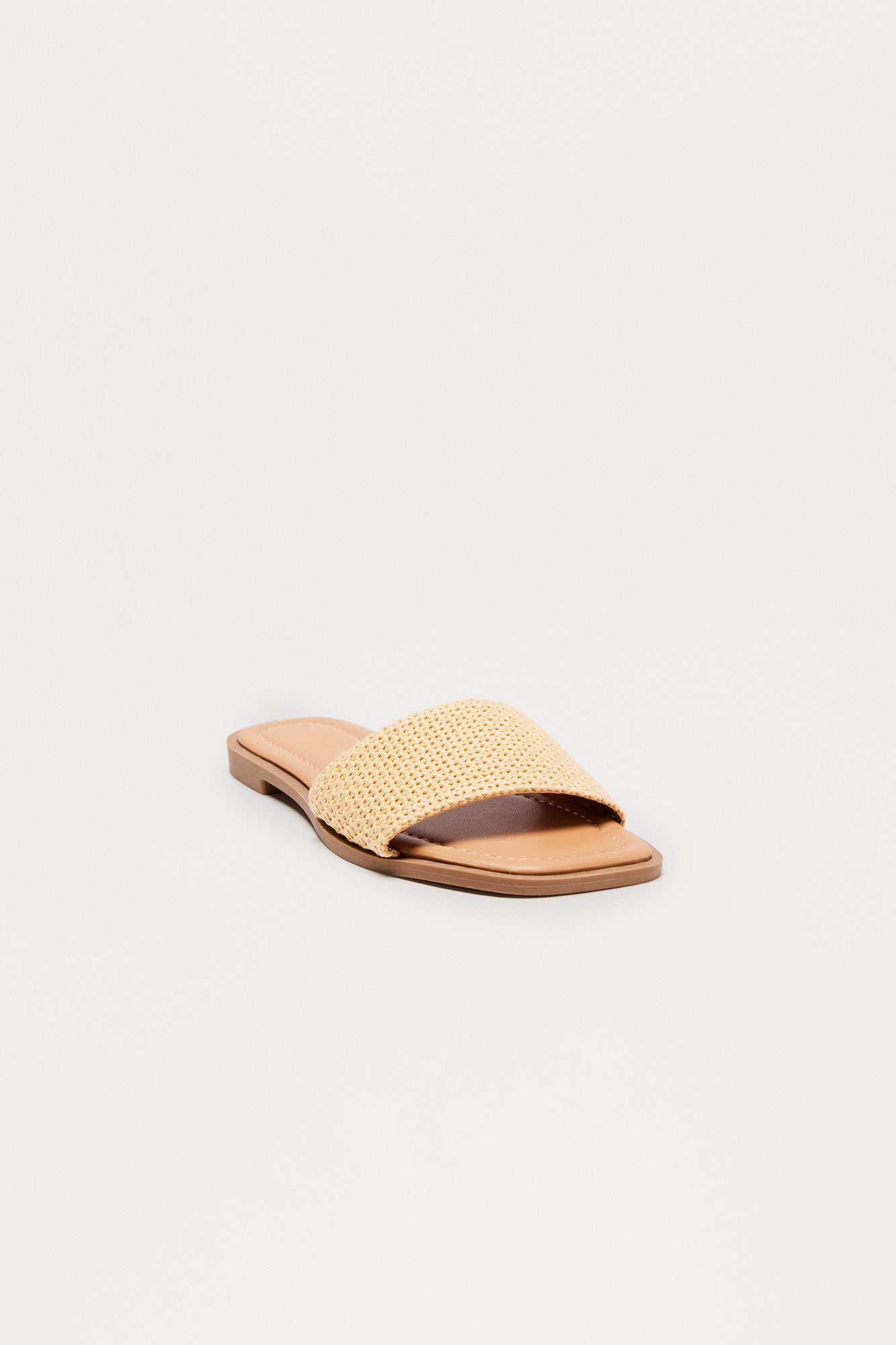 Cape Cod Raffia Sandals - Natural