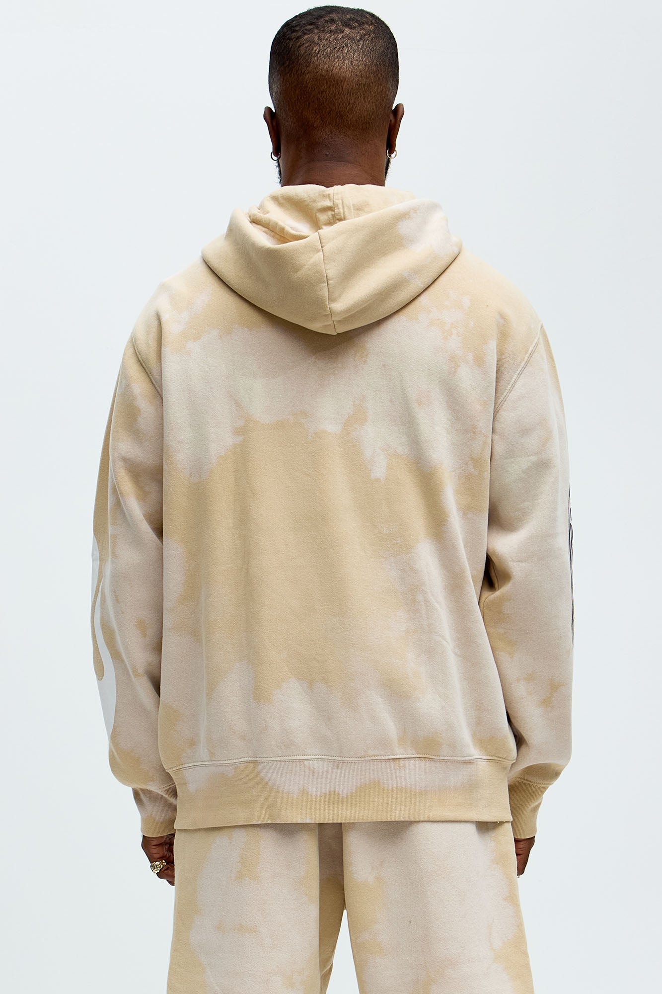 Von Dutch Star Zip Hoodie - Cream
