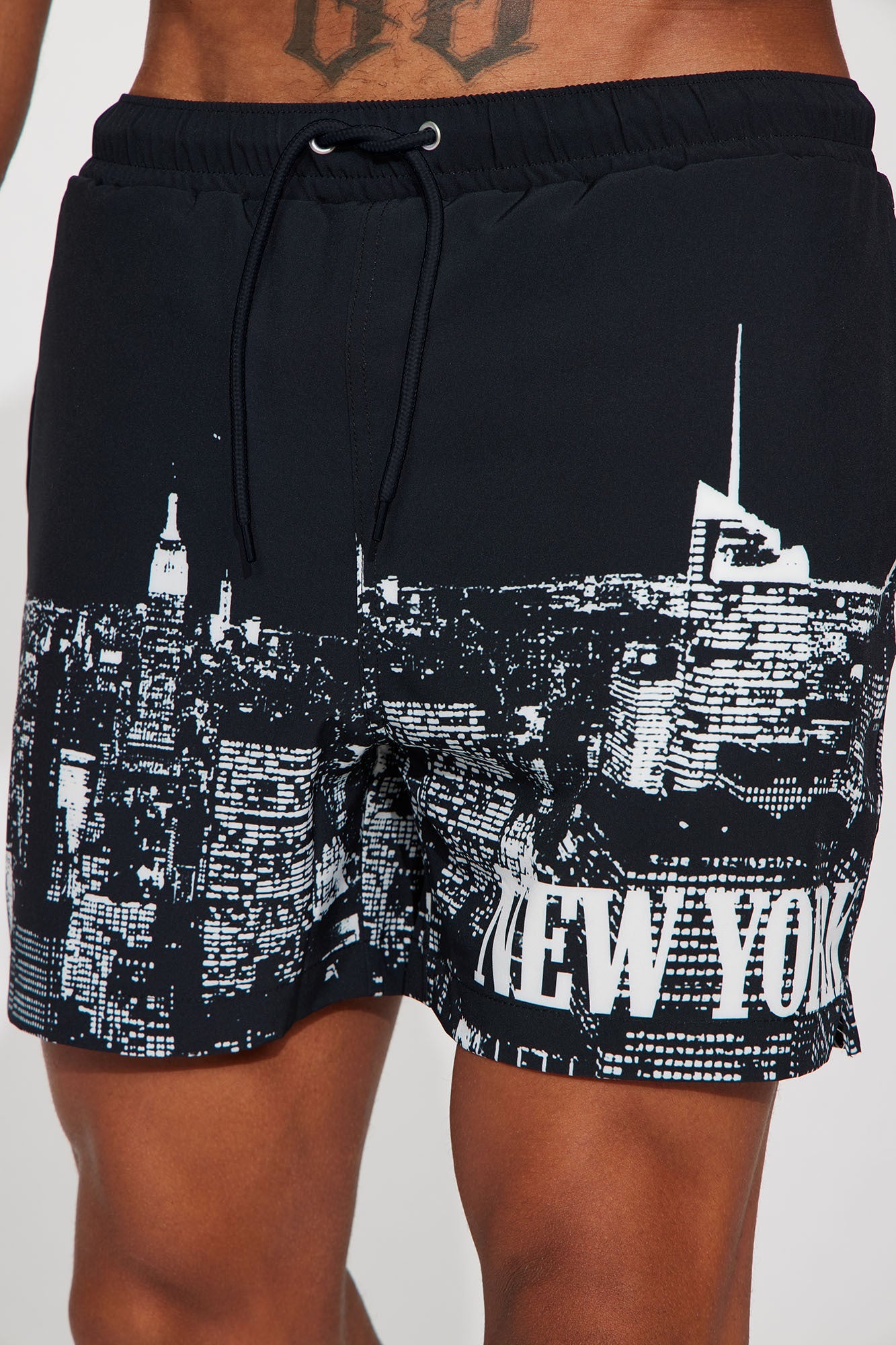 NY State Of Mind Swim Trunk - Black