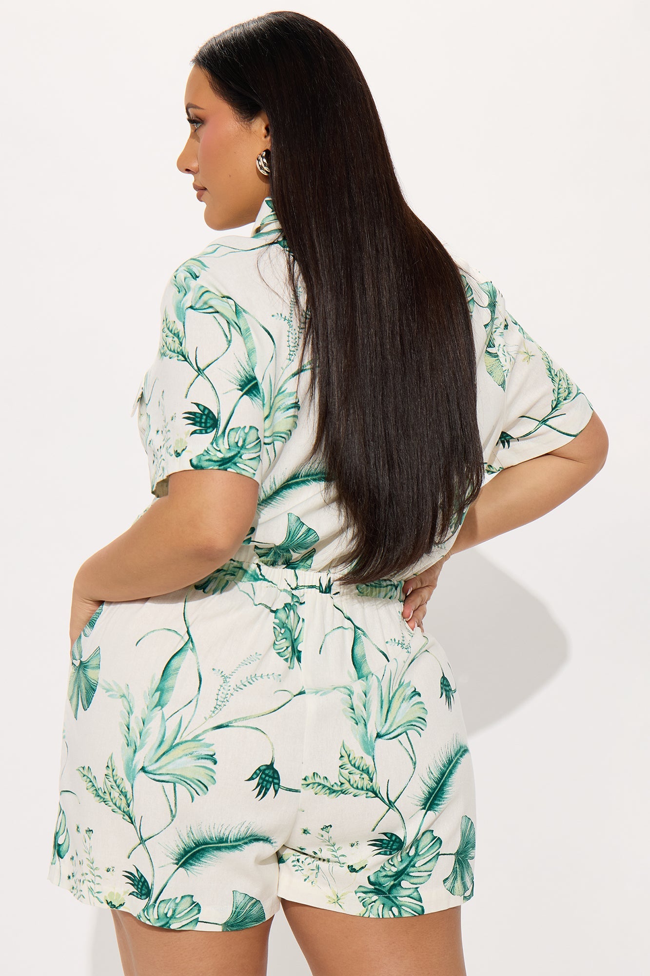 Levita Romper - Green/combo