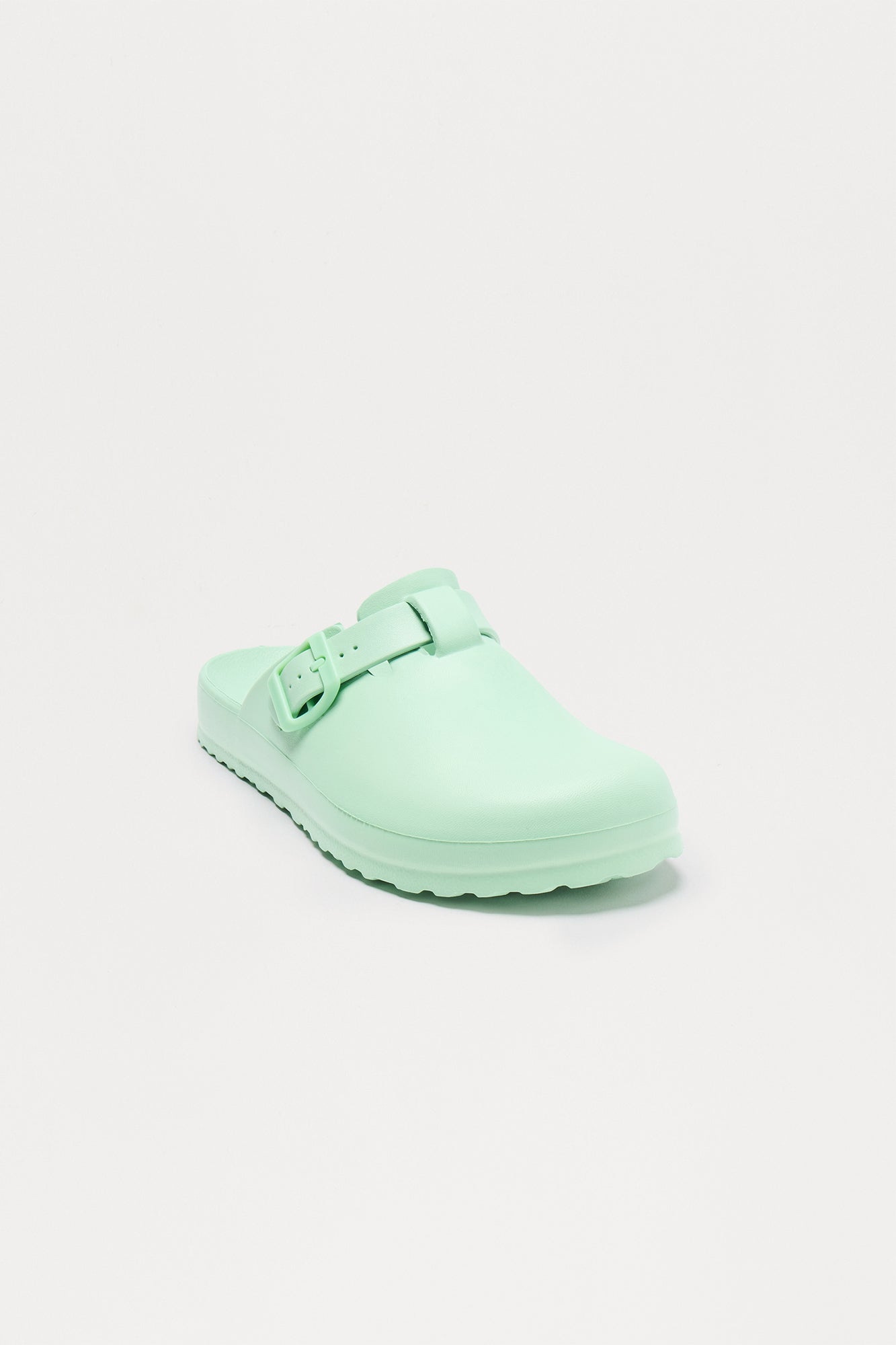 Mellow Buckle Slides - Mint