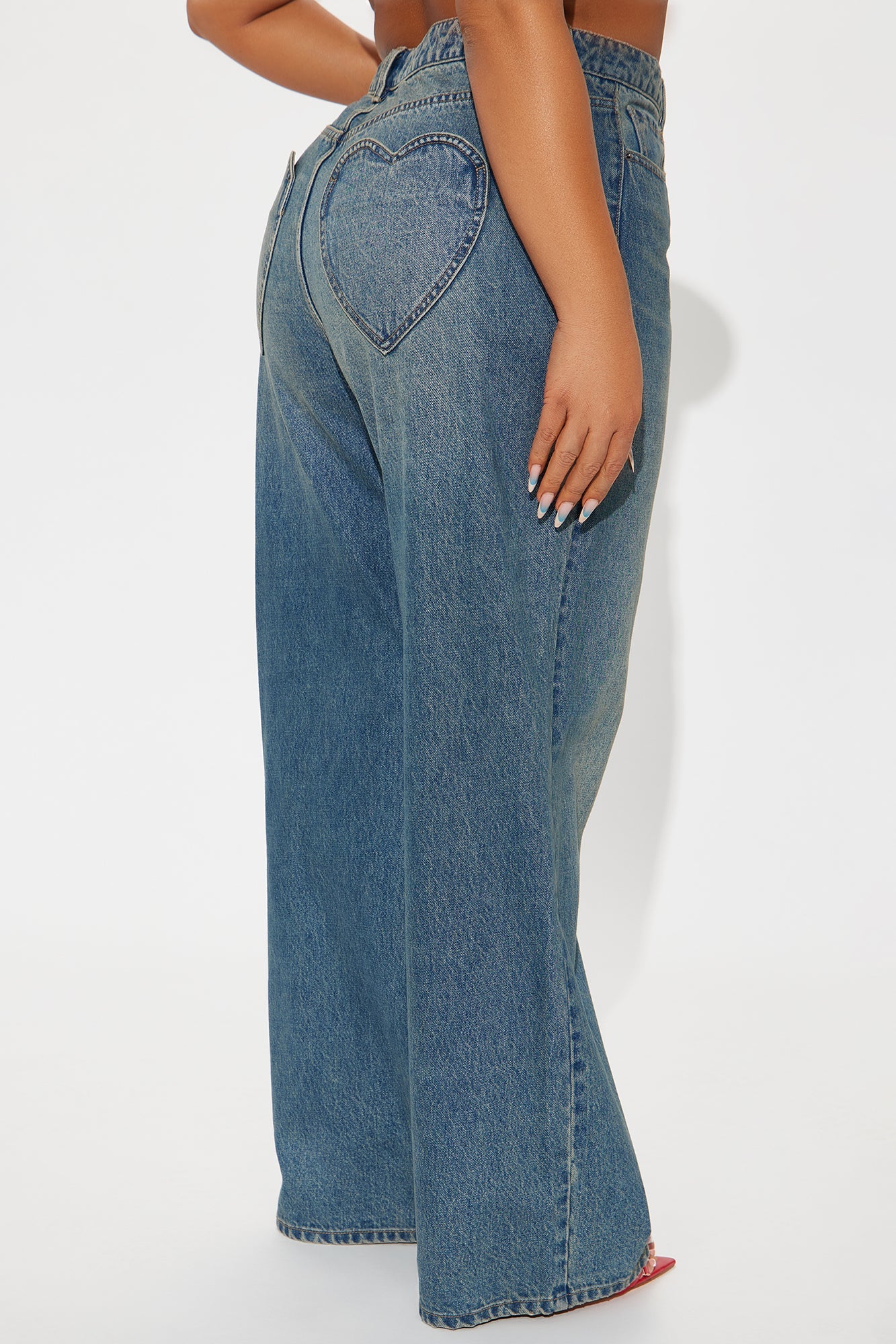 Match Made In Heaven Straight Leg Jeans - Dark Wash