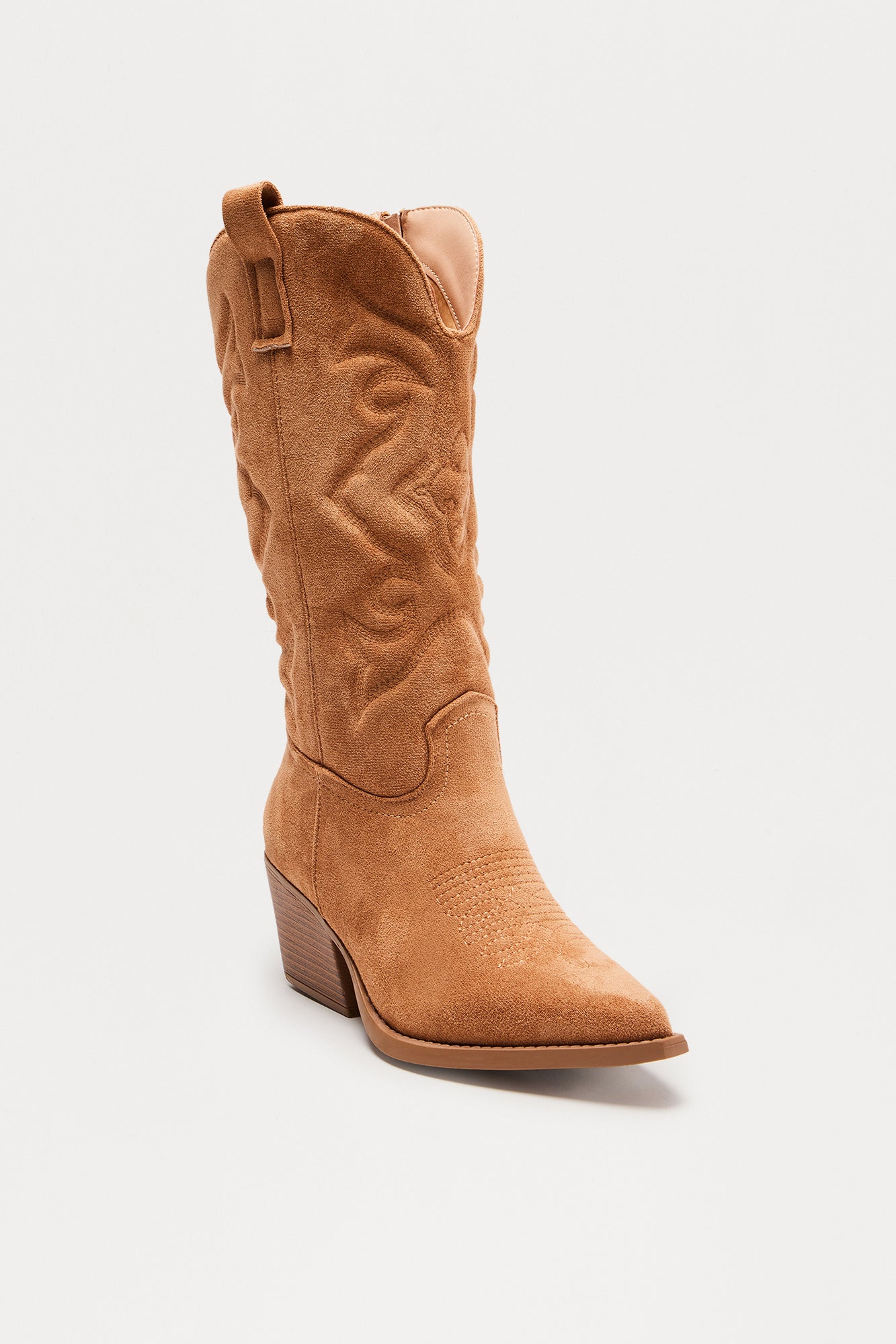 Take A Break Cowboy Boots - Camel
