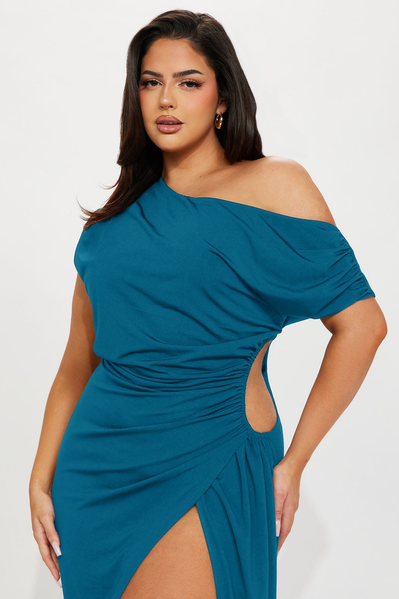 Keep Walking Maxi Dress - Teal