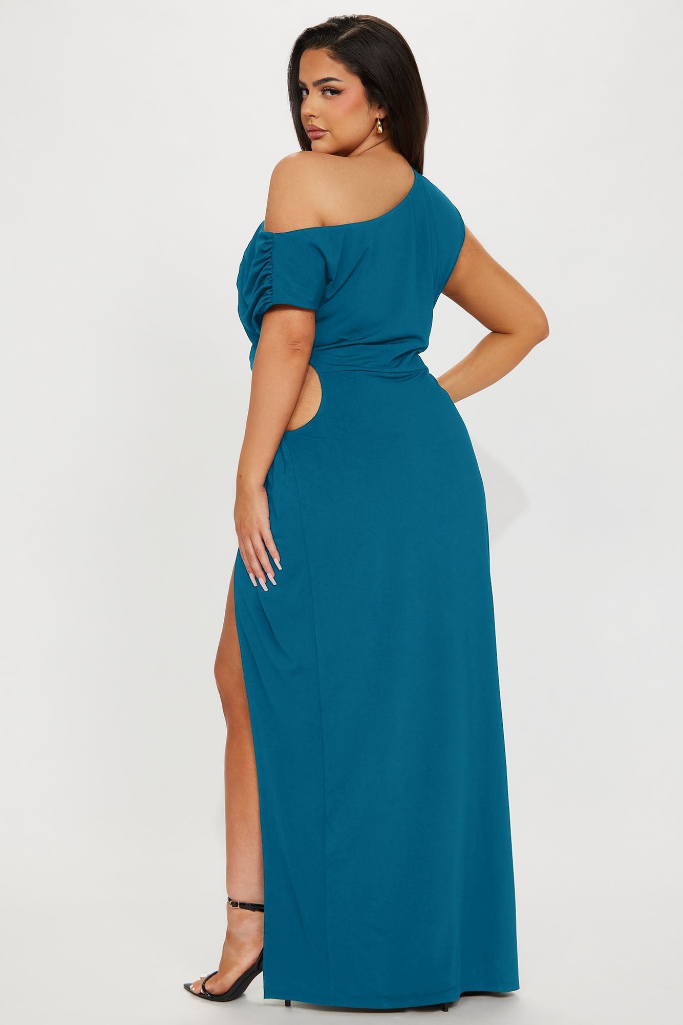 Keep Walking Maxi Dress - Teal
