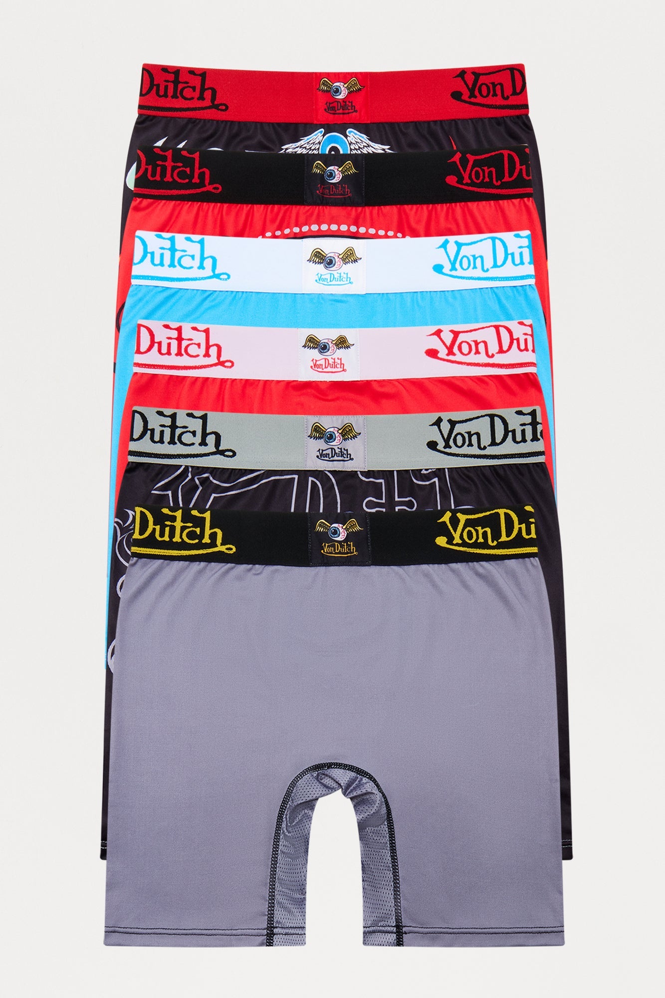 Mini Von Dutch 2 Pack Boxer Brief - Red/combo