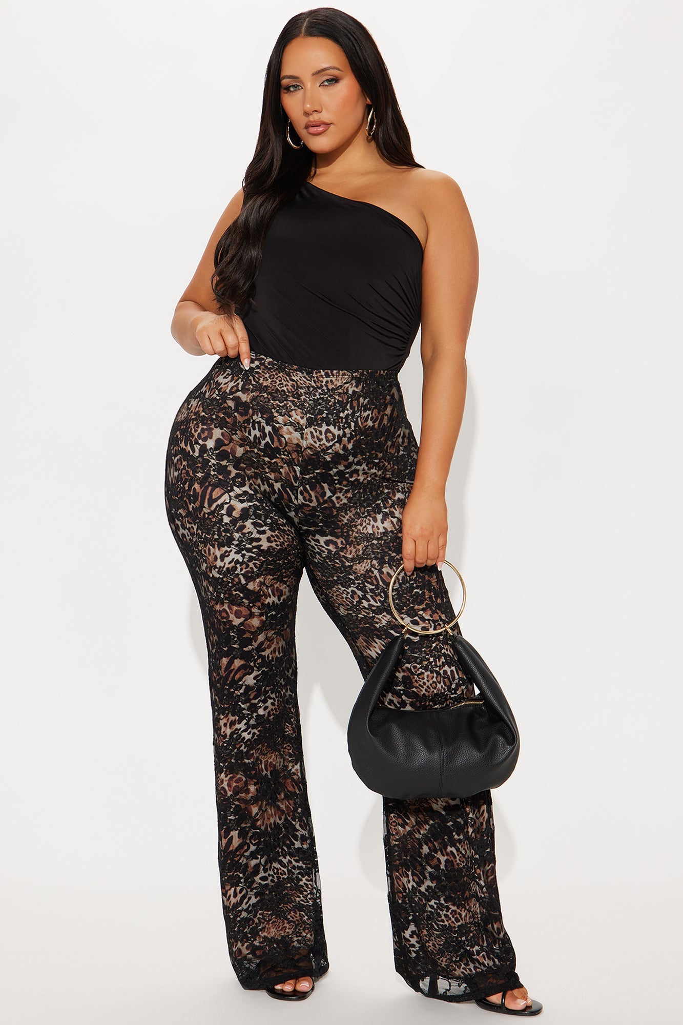 Living Proof One Shoulder Ruched Bodysuit - Black