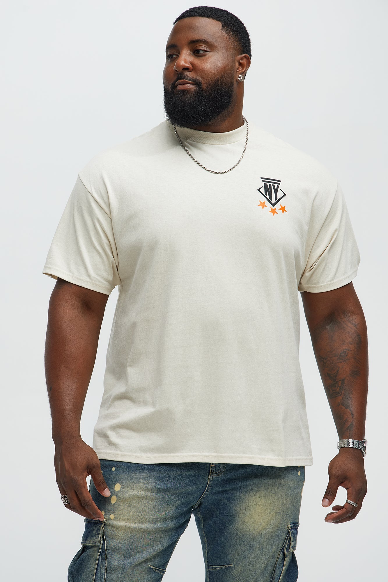 State Champs Athletics Short Sleeve Tee - Cream
