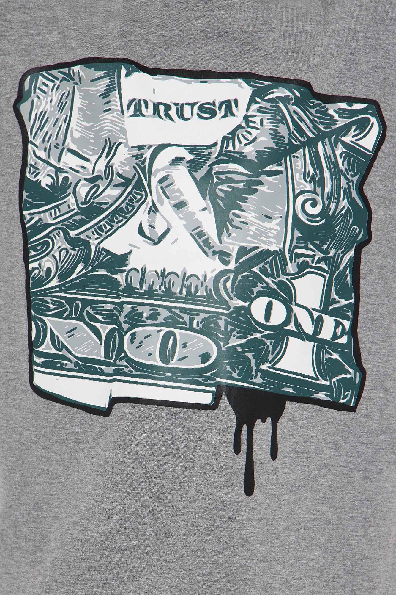 Mini Big Money T-Shirt And Pant Set - Grey/combo