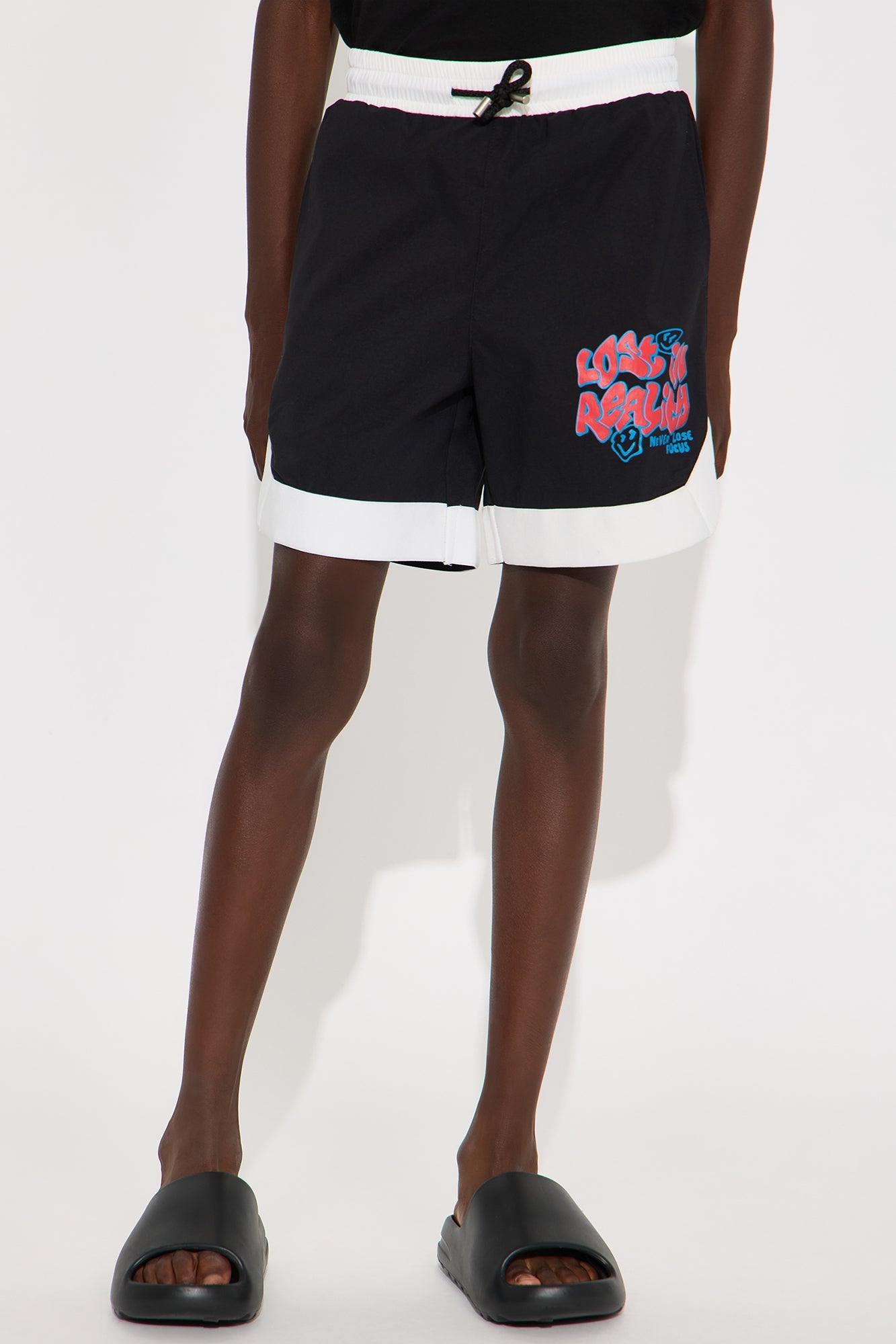 Mini Agile Taping Swim Classic Trunk - Black
