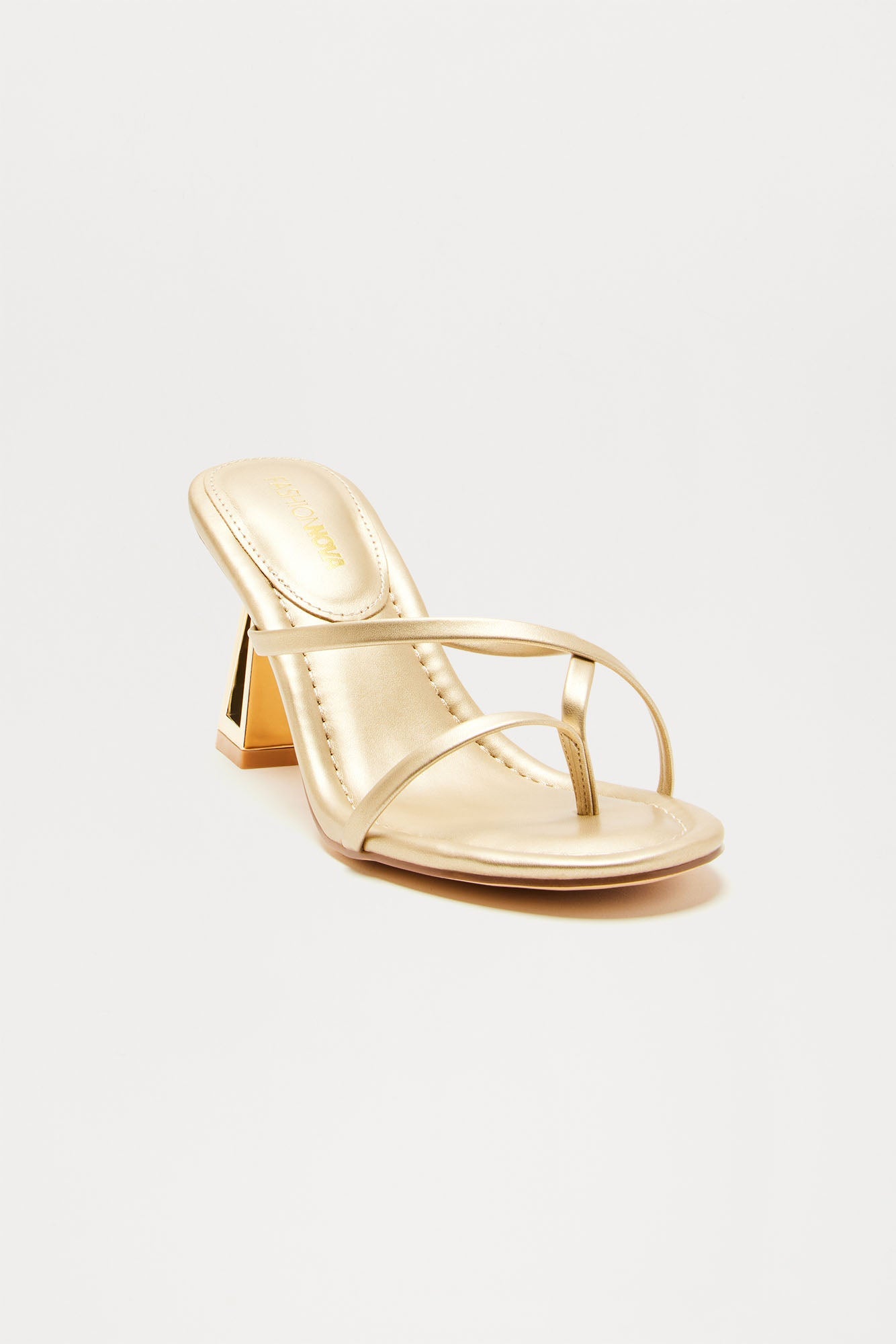 Conny Thong Mules - Gold