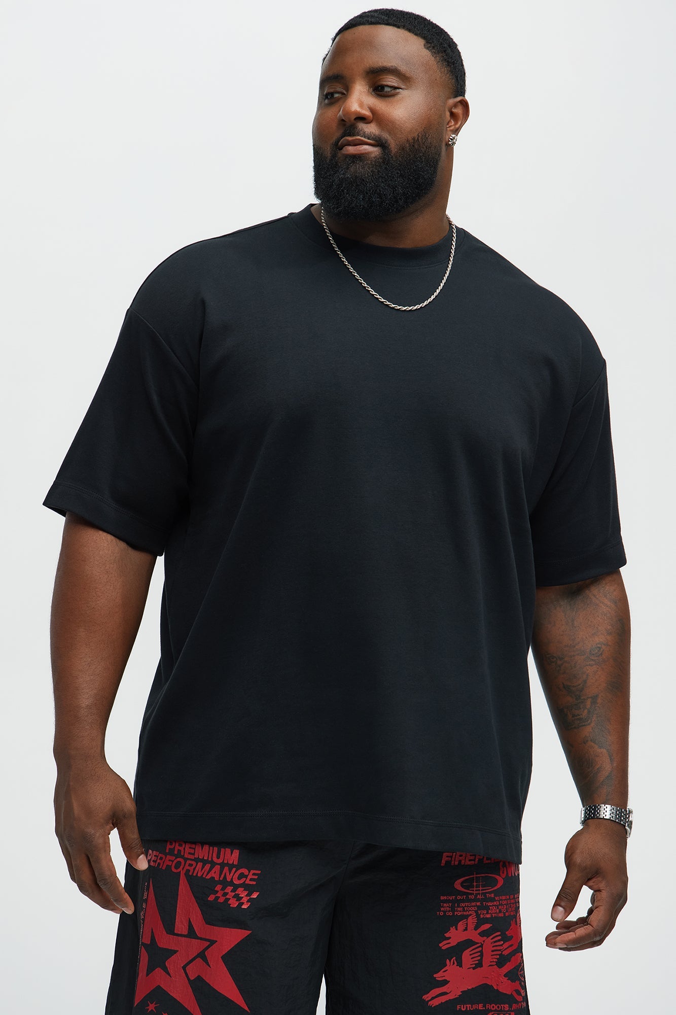 Relaxed Premium Everyday Tee - Black
