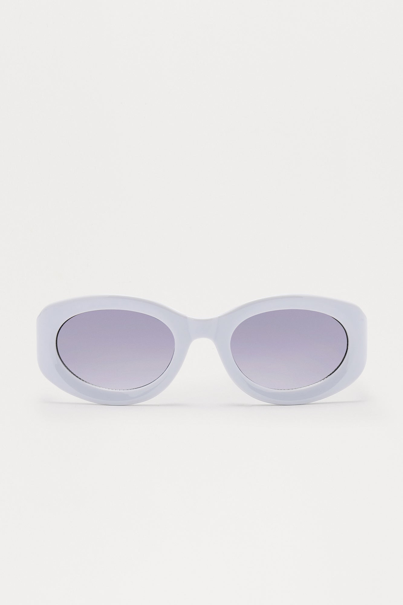 Round Eyes Sunglasses - Grey