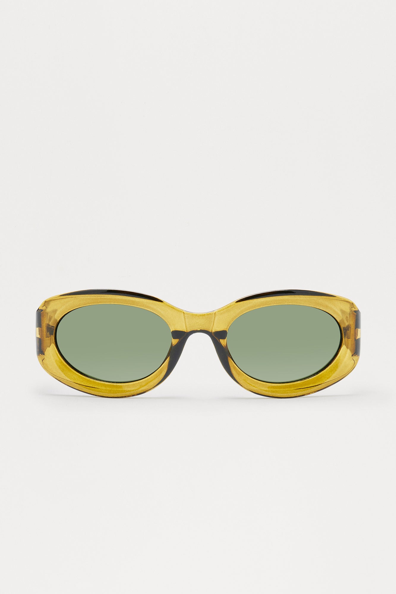 Right Through Me Sunglasses - Green
