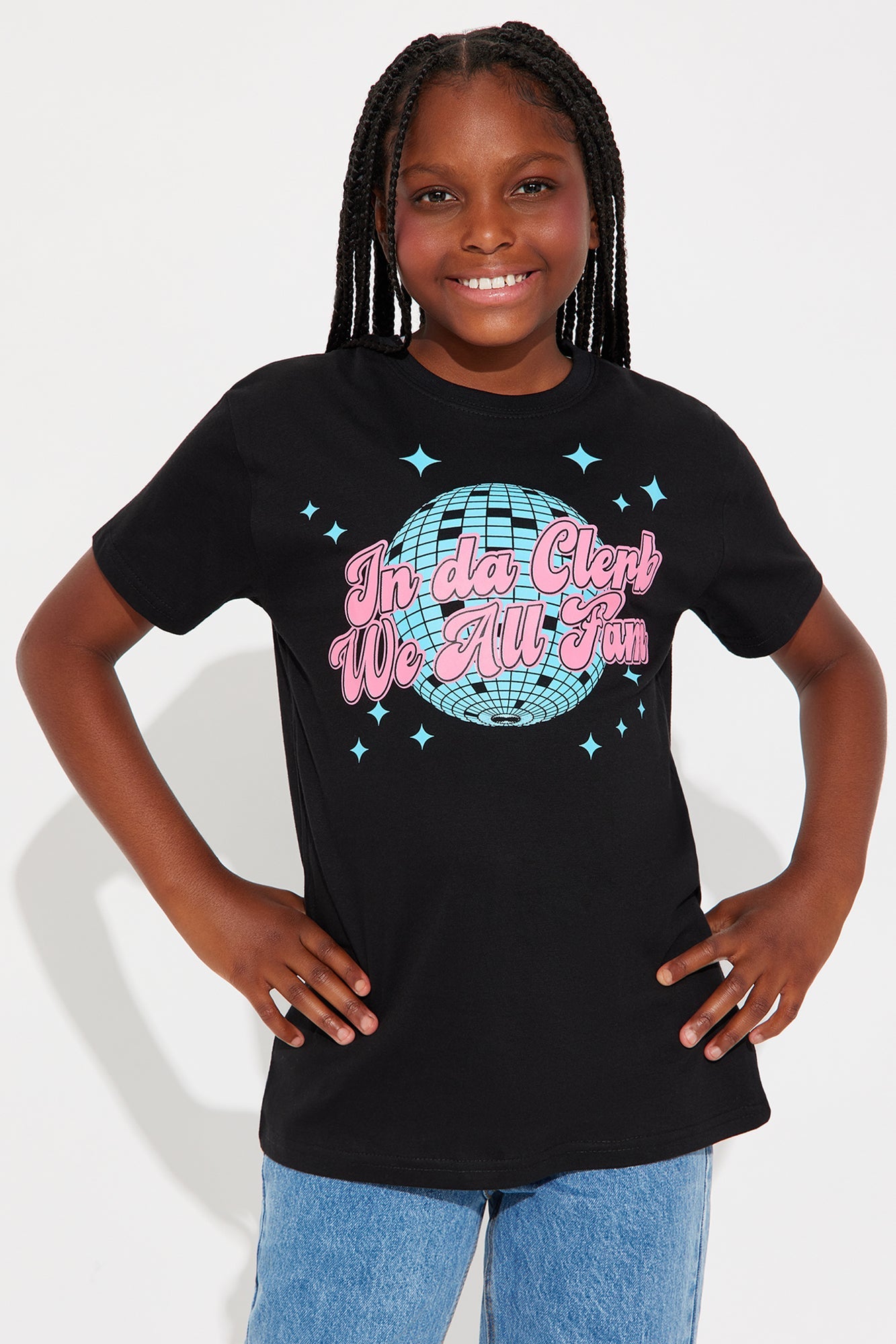Mini In da Clerb We All Fam Tee II - Black