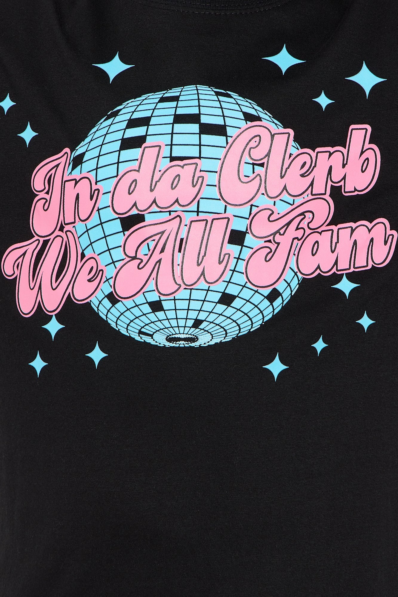 Mini In da Clerb We All Fam Tee II - Black