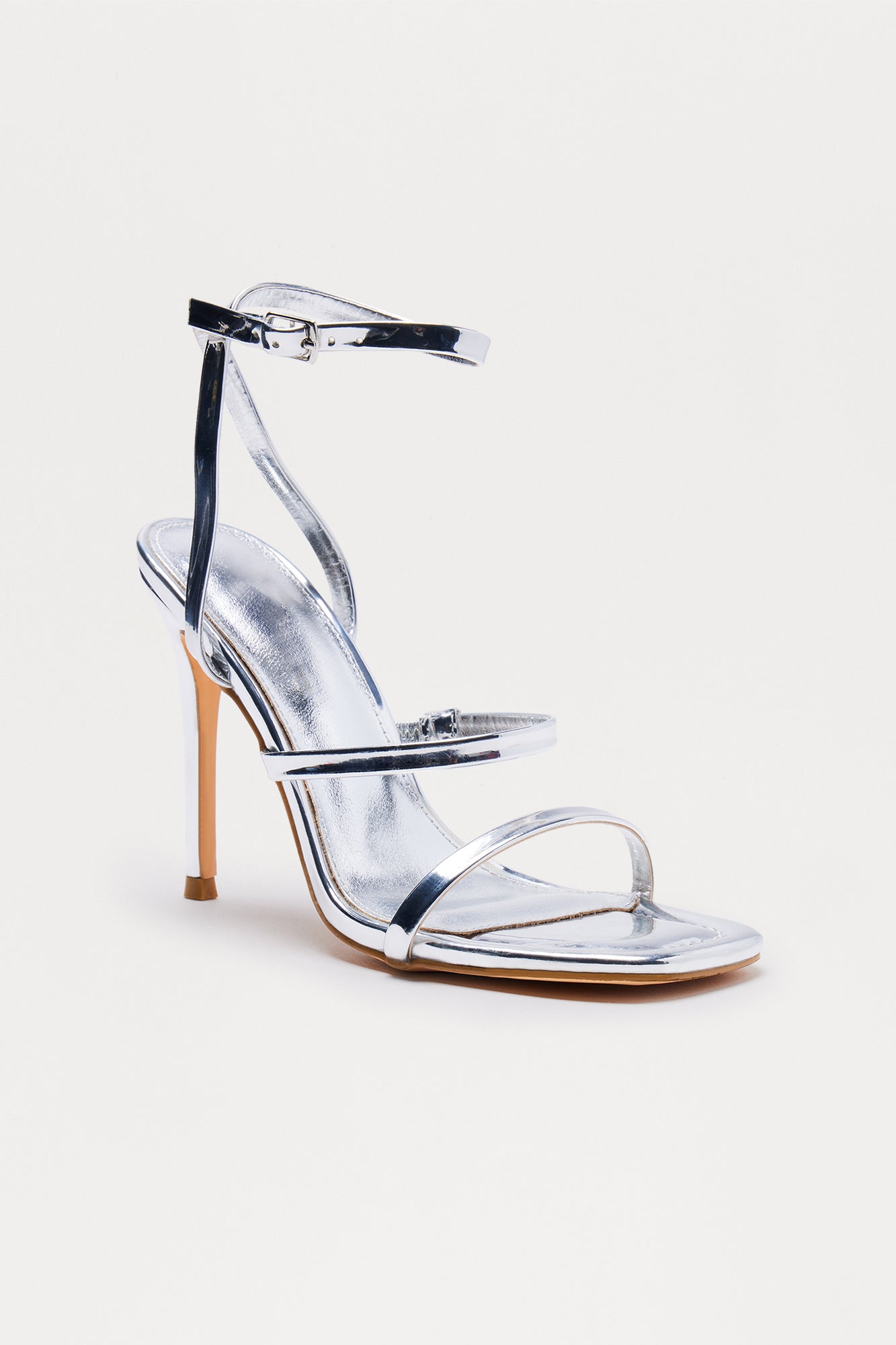 Kettner Heeled Sandals - Silver