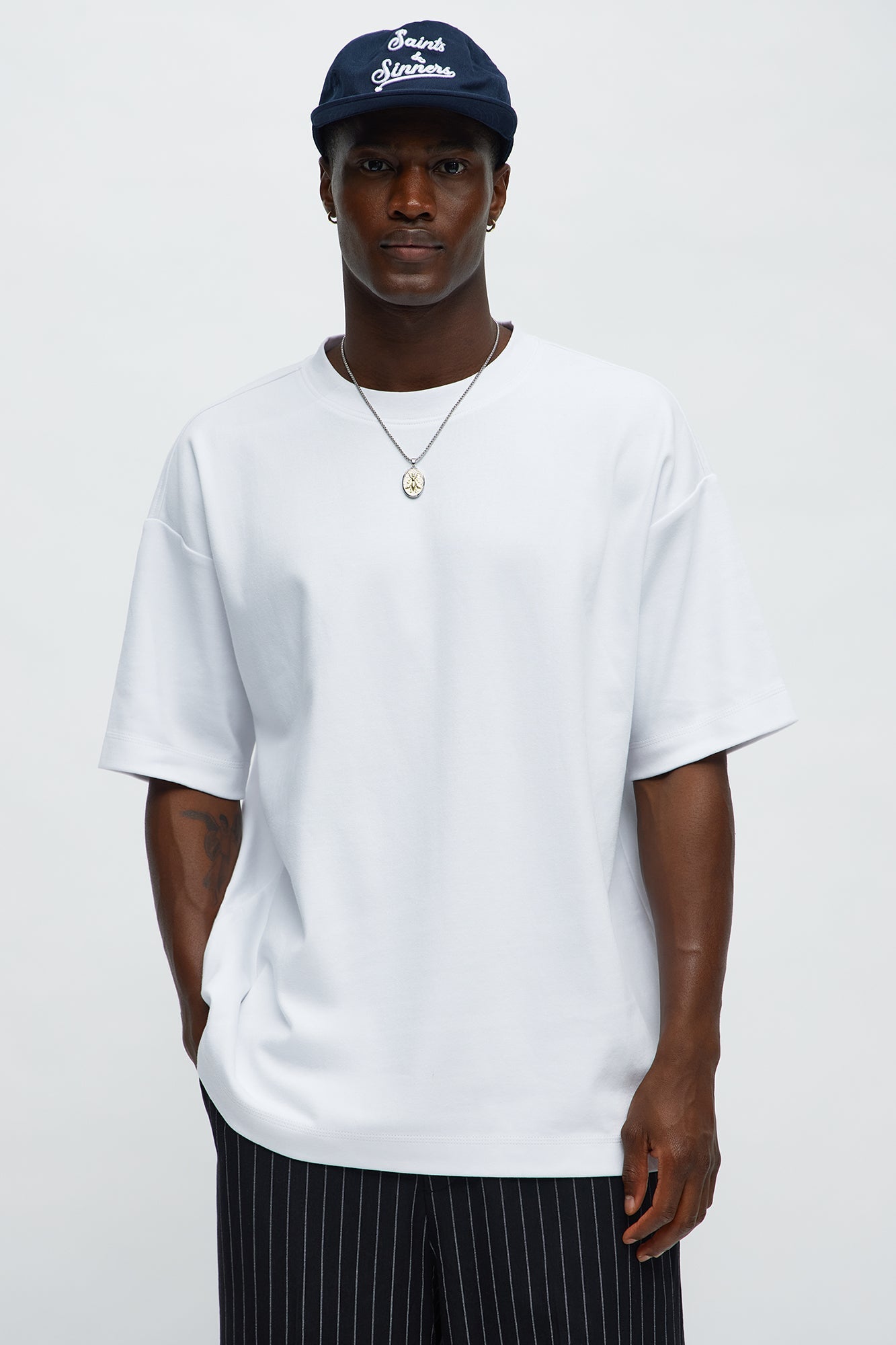Relaxed Premium Everyday Tee - White