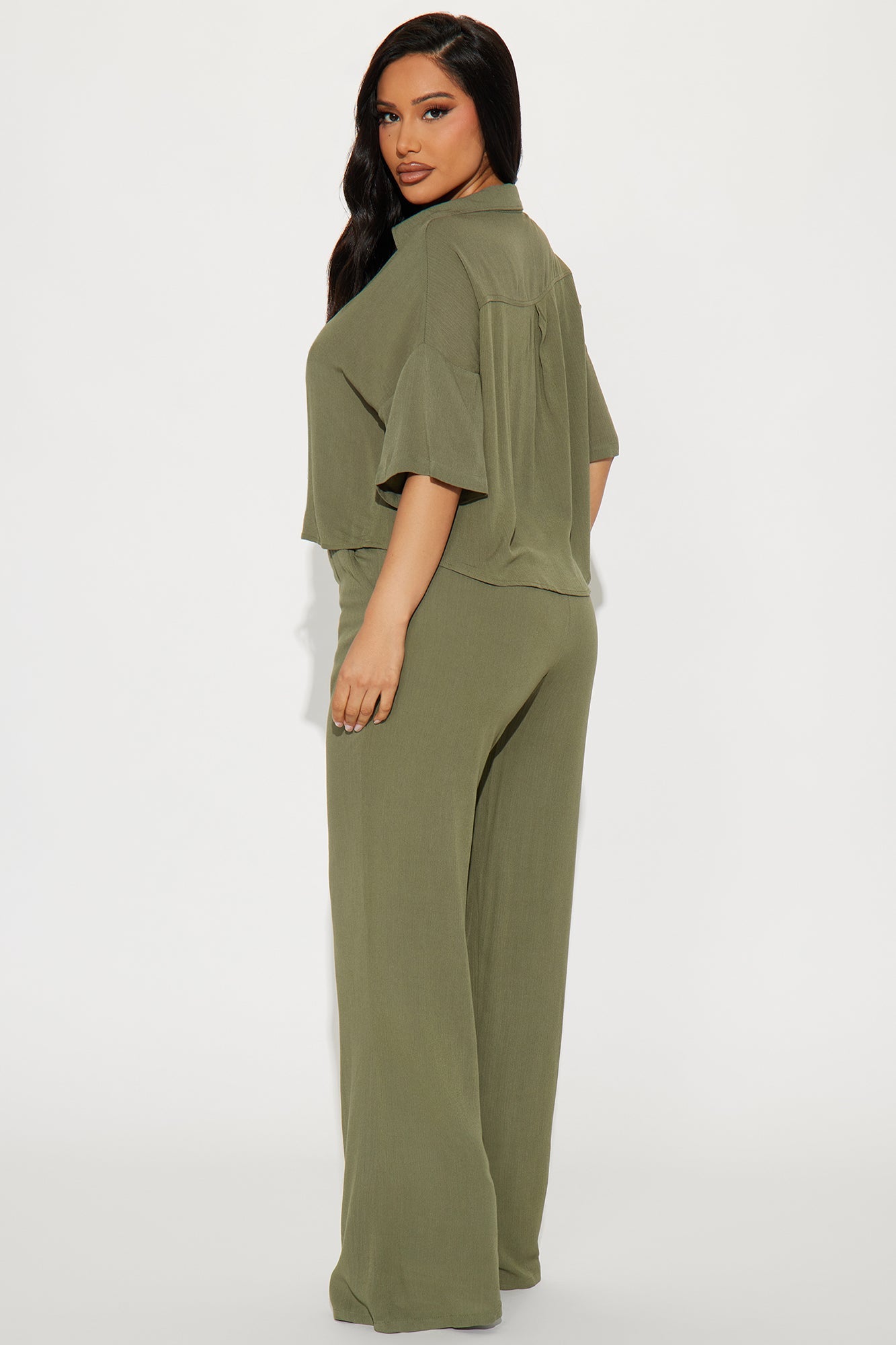 Greece Fantasy Pant Set - Olive