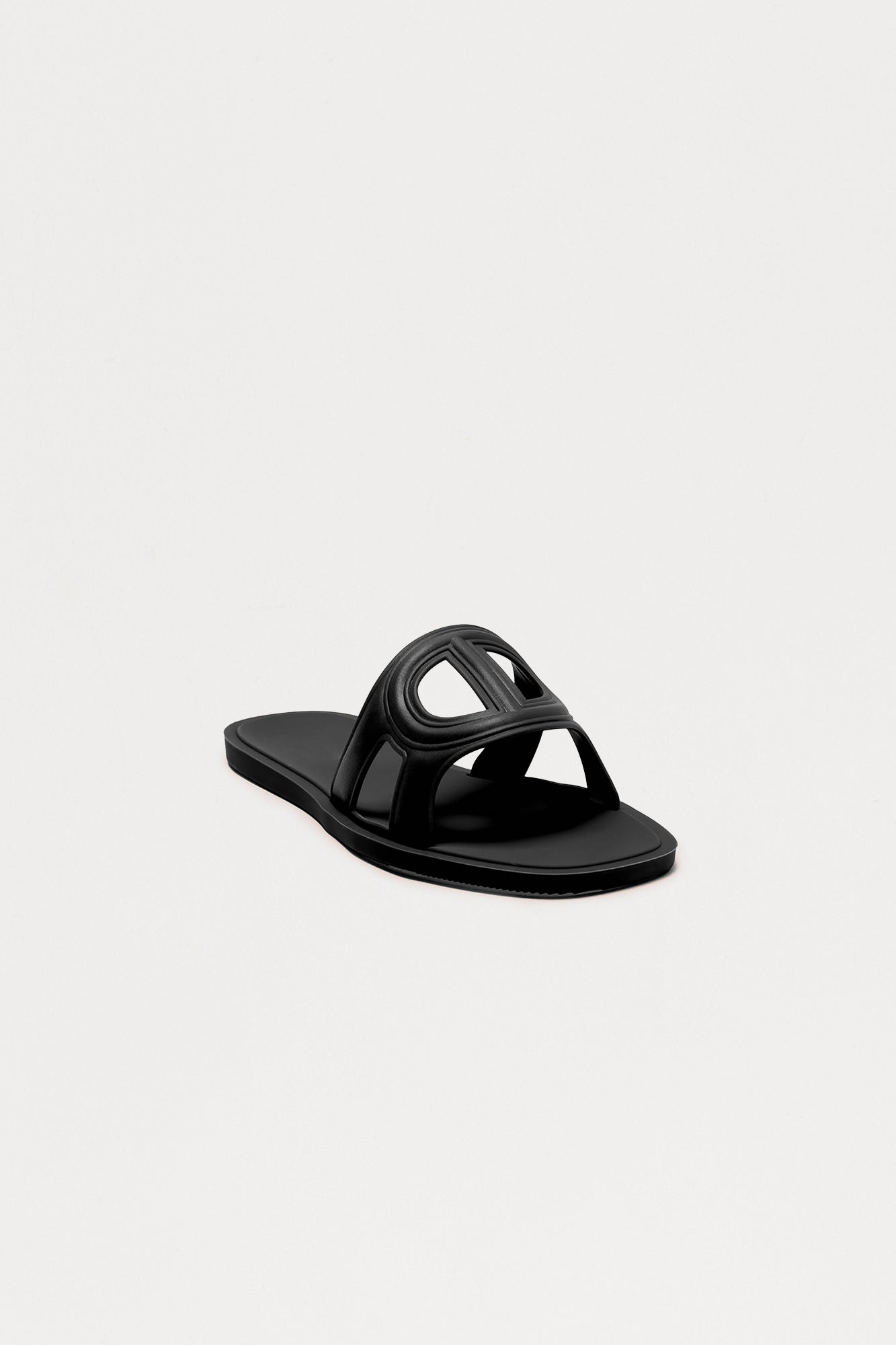 Shawn Slip On Sandals - Black