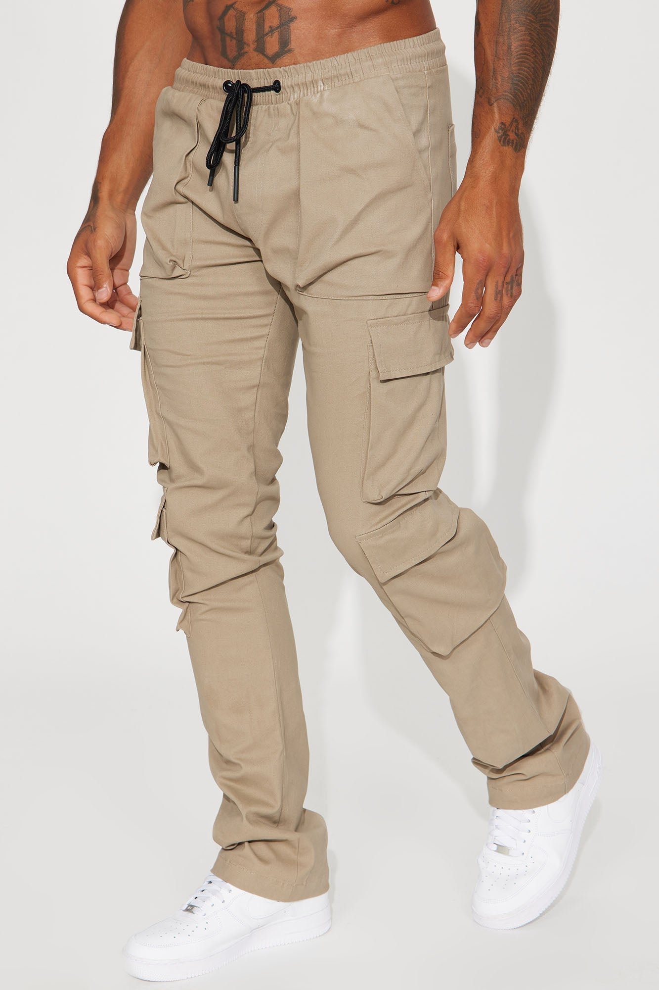 Do It To You Relaxed Cargo Pants - Taupe