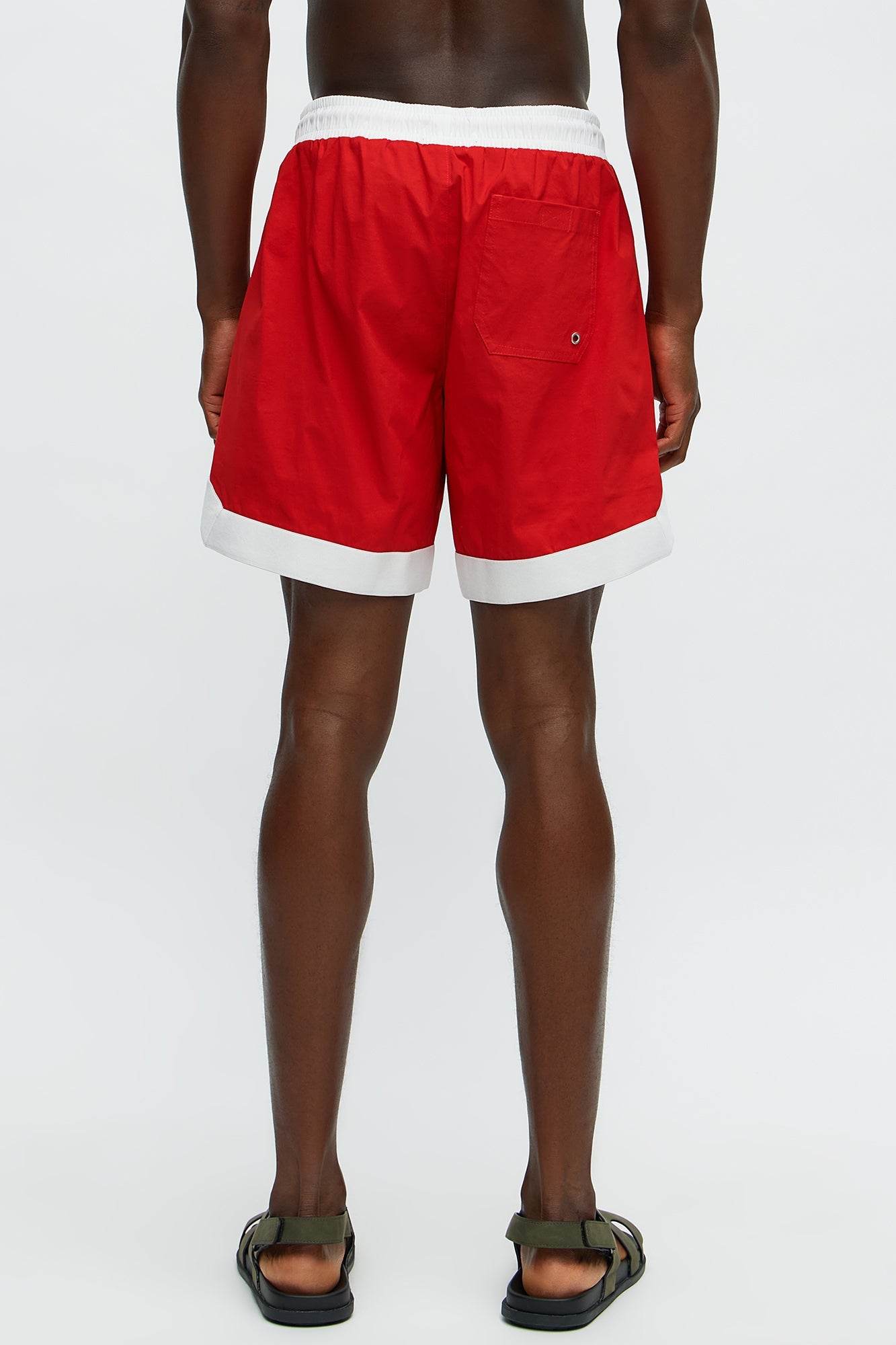 Agile Taping Swim Classic Trunk - Red