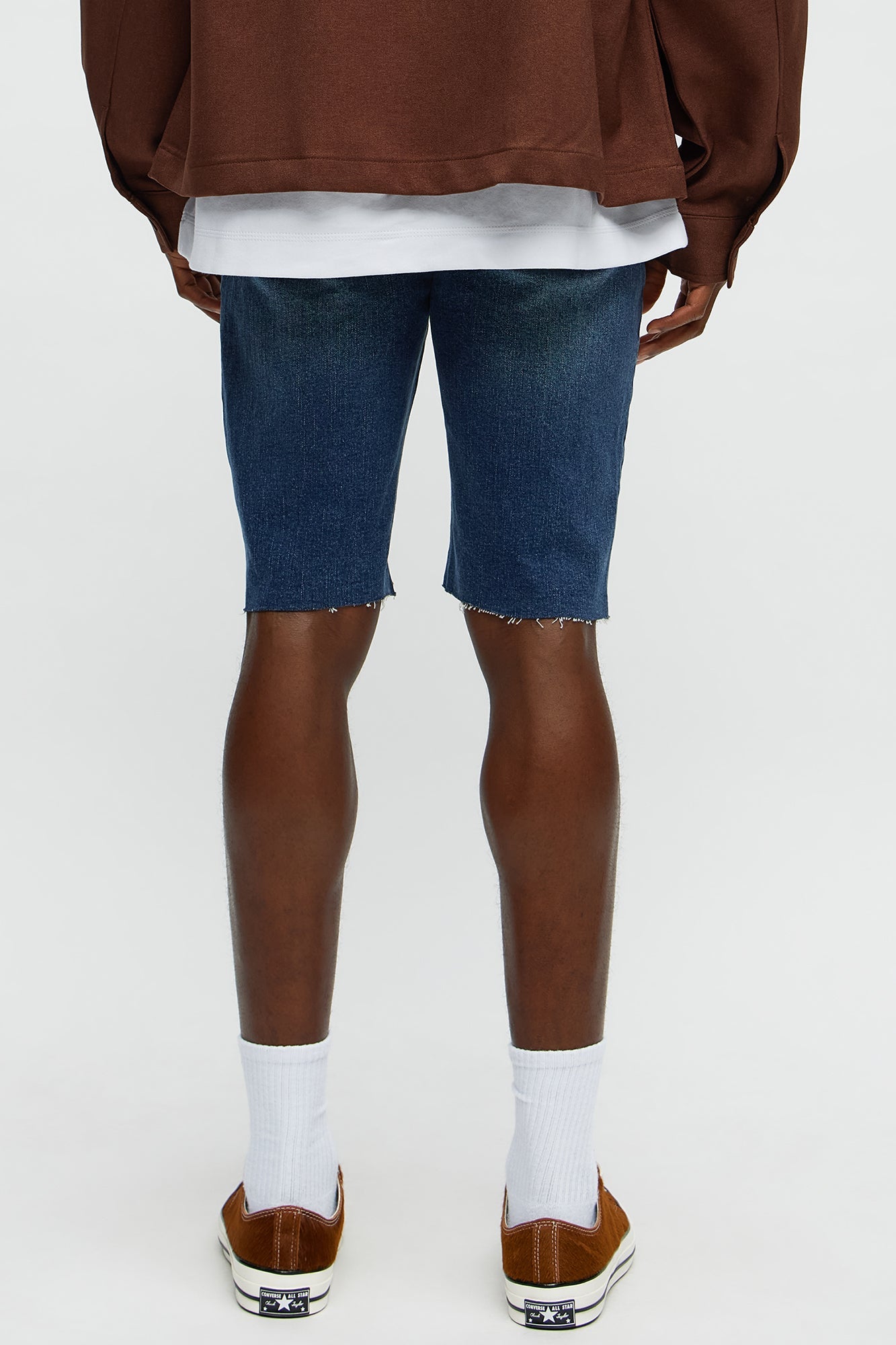 Earl Denim Shorts - Dark Wash
