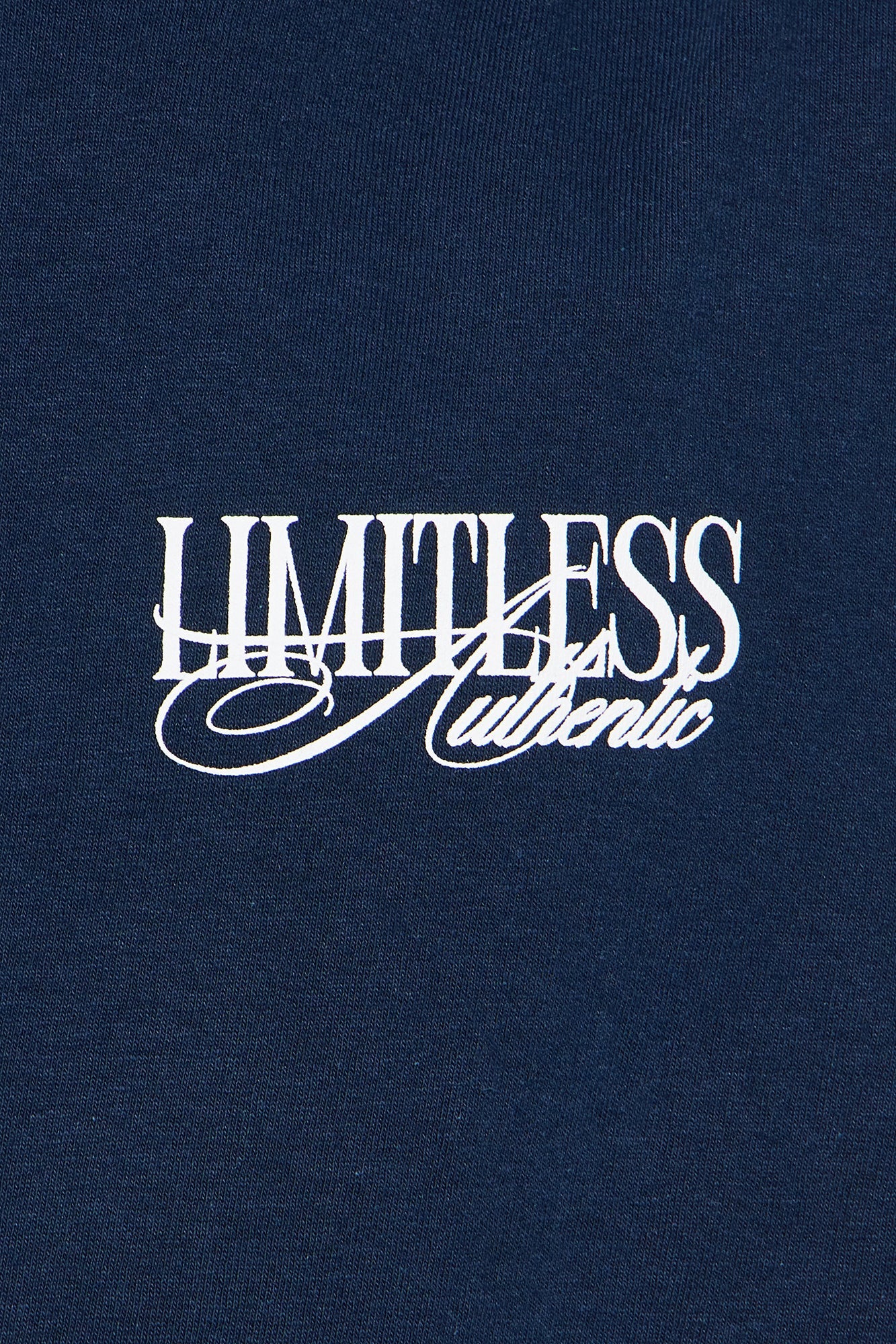 Mini Limitless Authenticity Short Sleeve Front/Back Tee - Blue