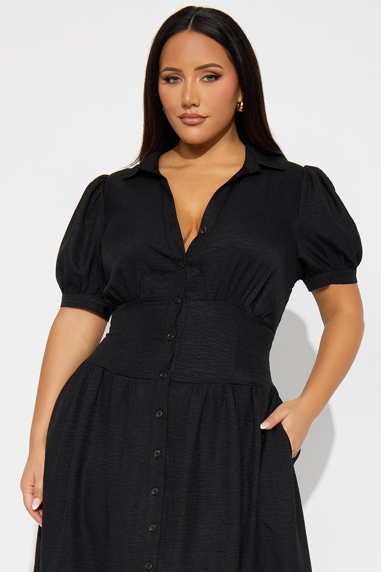 Tamara Airflow Maxi Dress - Black