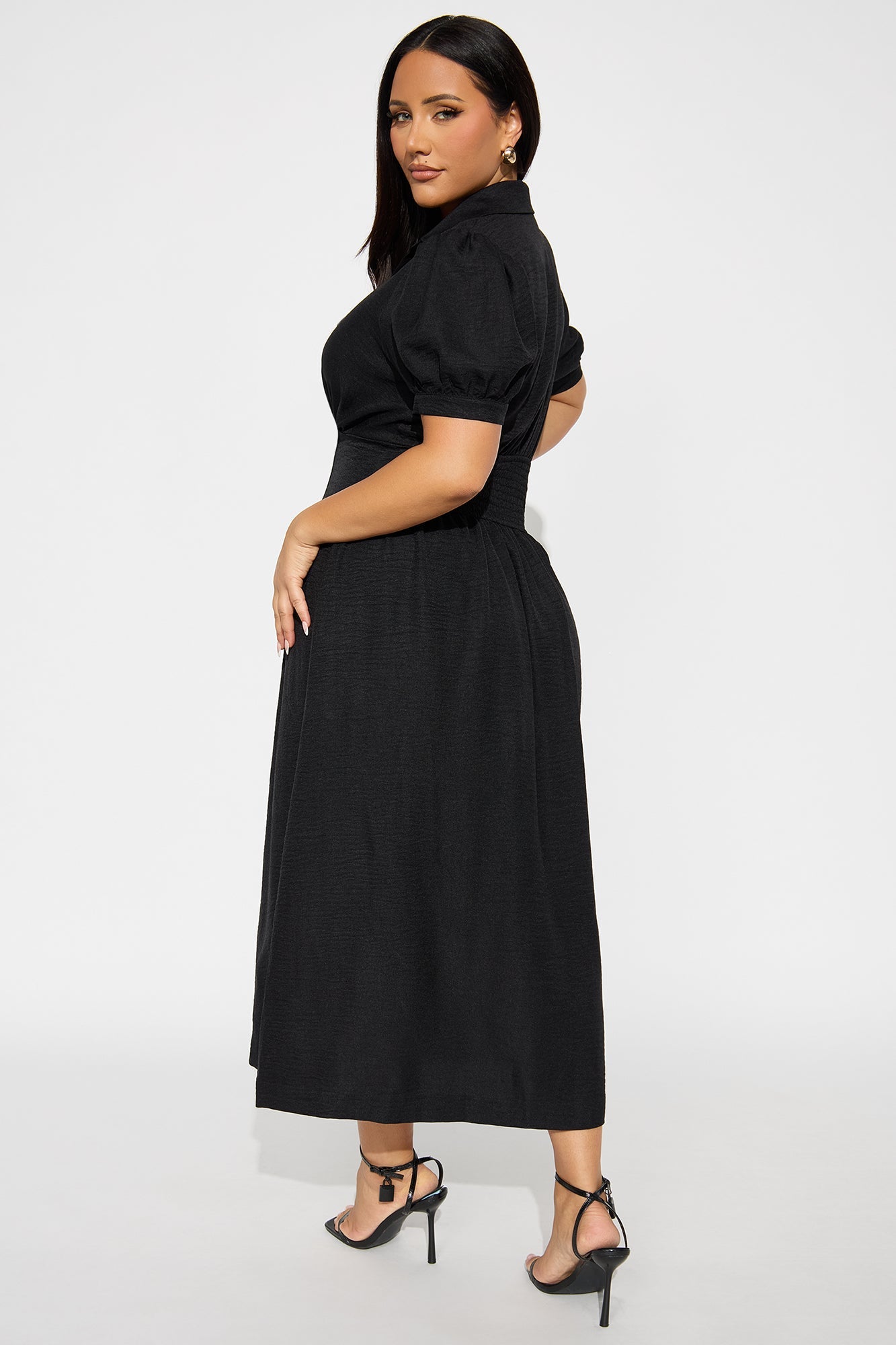 Tamara Airflow Maxi Dress - Black