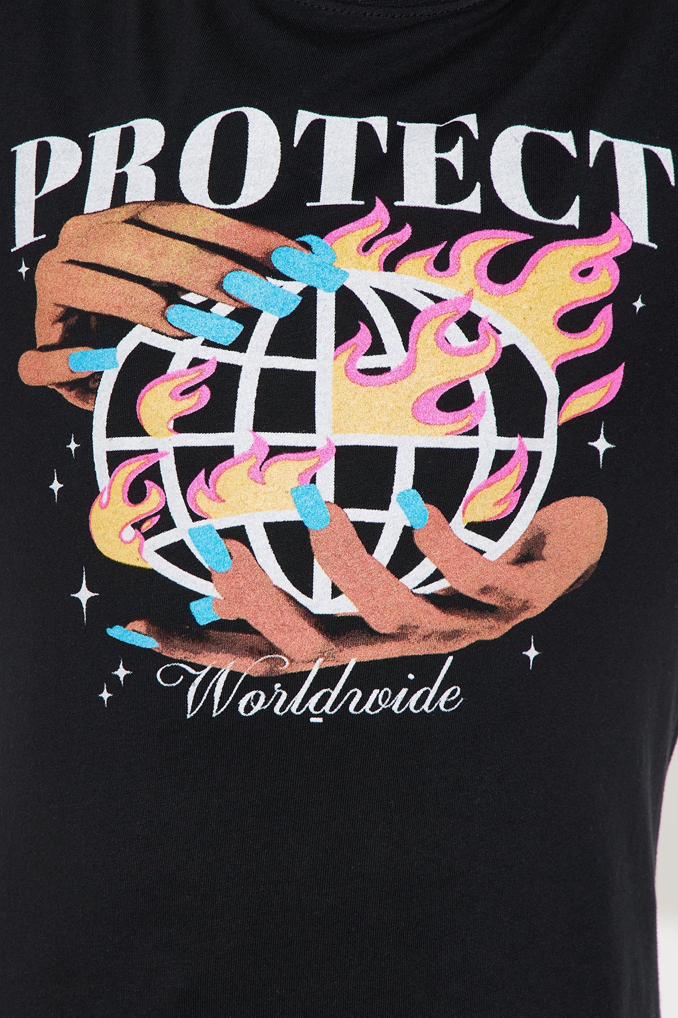 Mini Protect Worldwide Short Sleeve Tee - Black