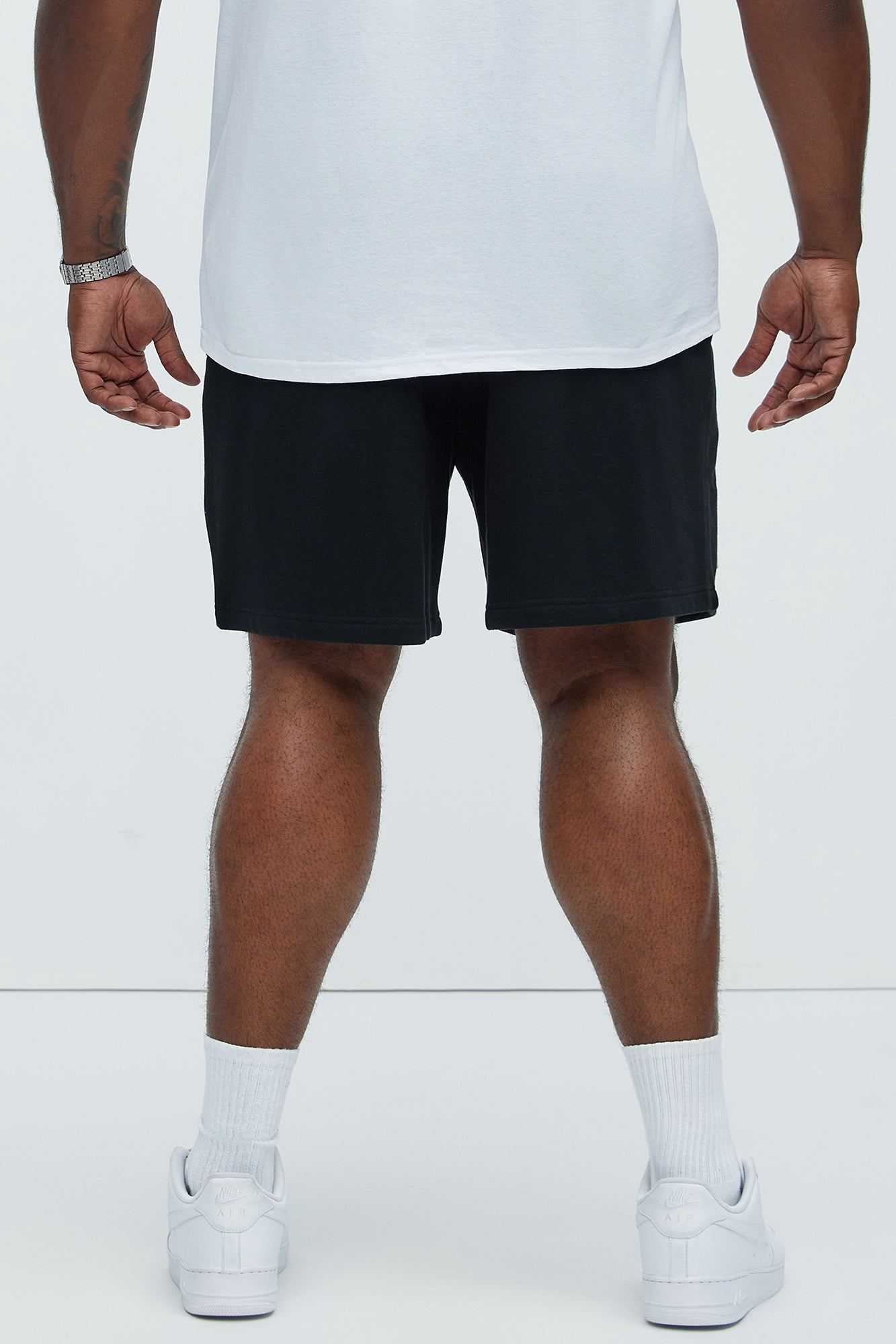 Tyson Lightning Relaxed Shorts - Black