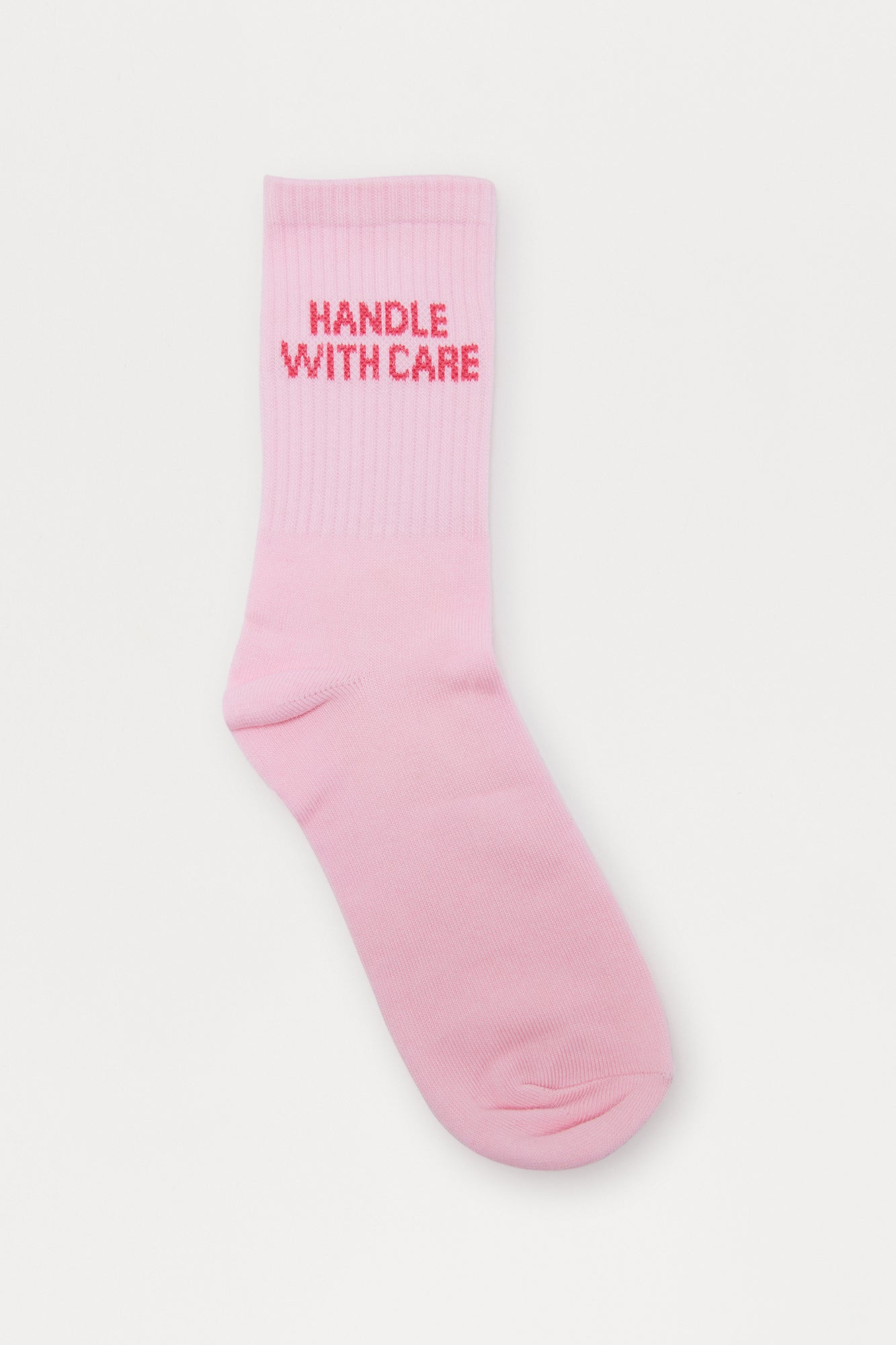 Mini Handle Me With Care Socks - Pink