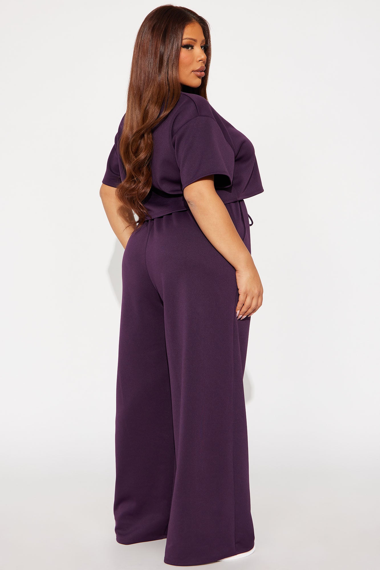 Weekend Flow Scuba Pant Set - Purple