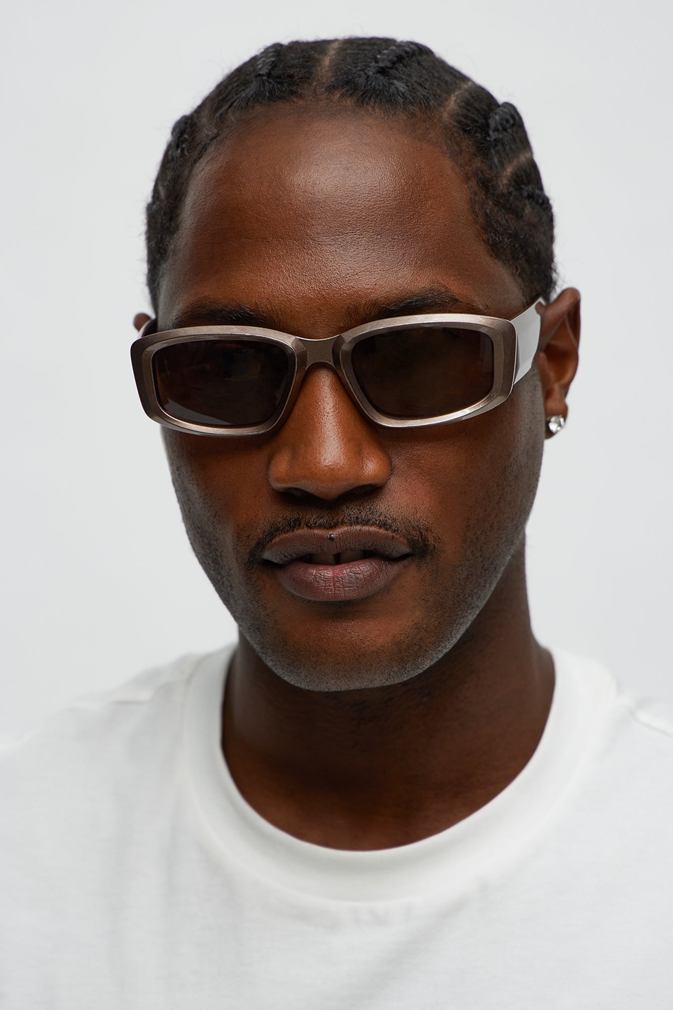Puffed Up Sunglasses - Brown